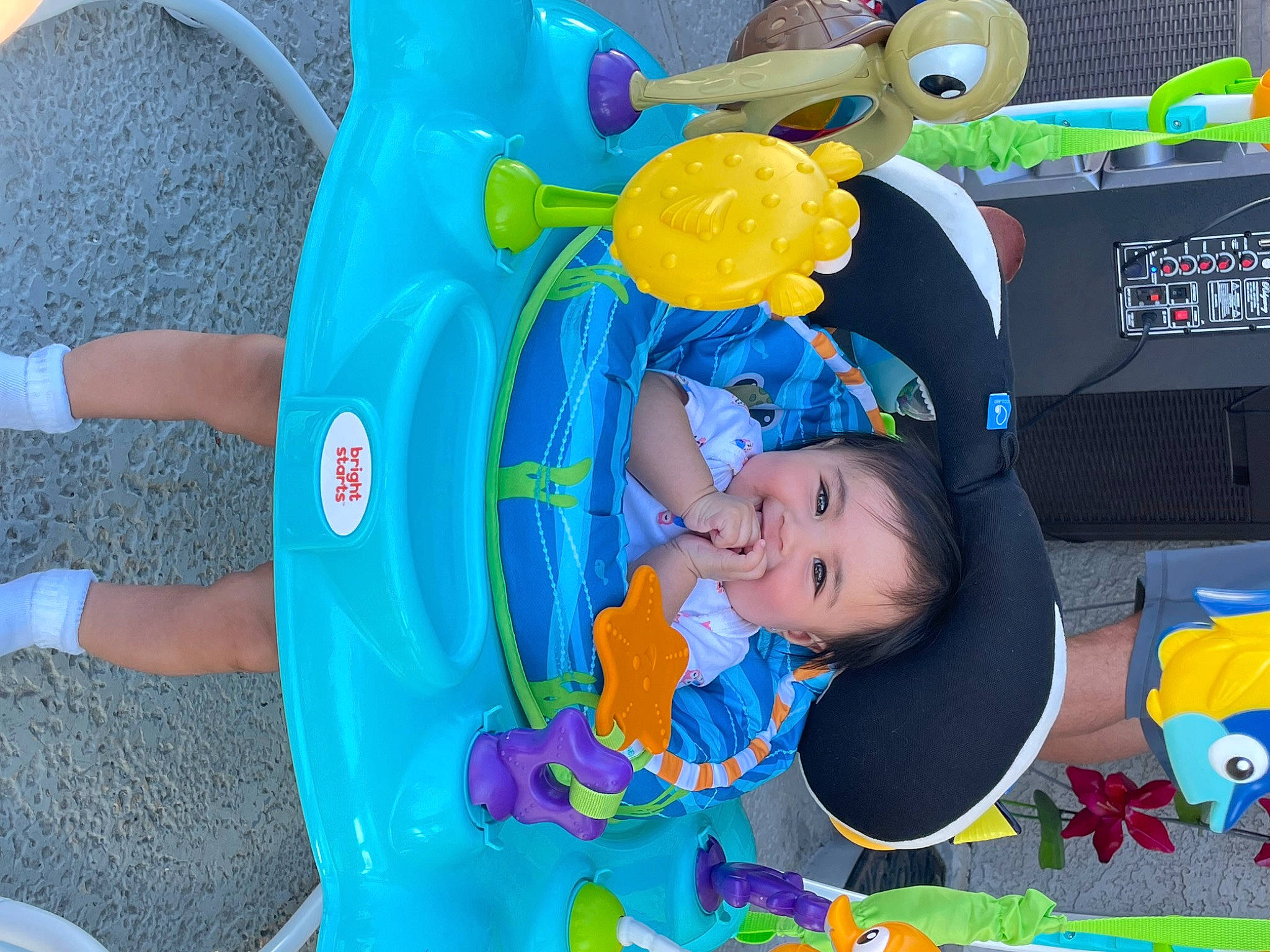 Sandra Sierra joined the competition — help win amazing prizes! baby, baby_products, baby_toddler_clothing, baby_toys, blue, child, electric_blue, event, fun, happy, hat, leisure, party, party_supply, person, plastic, play, recreation, toddler, toy
