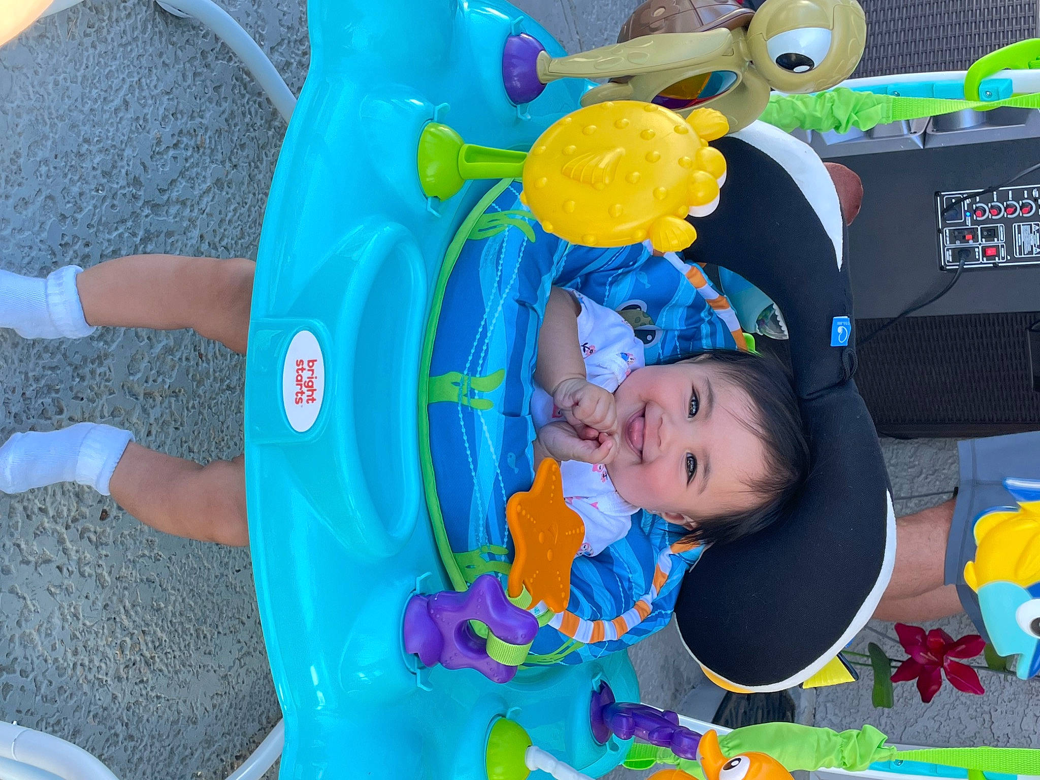 Sandra Sierra is registered to the contest to win money with this photo: baby, baby_products, baby_toddler_clothing, baby_toys, blue, child, electric_blue, event, fun, happy, joy, leisure, party_supply, person, plastic, play, recreation, toddler, toy, water