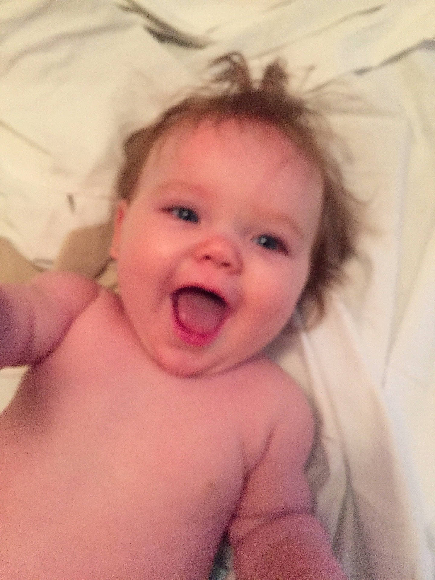 Vanna joined the competition — help win amazing prizes! child, face, human_action, infant, interaction, mouth, person