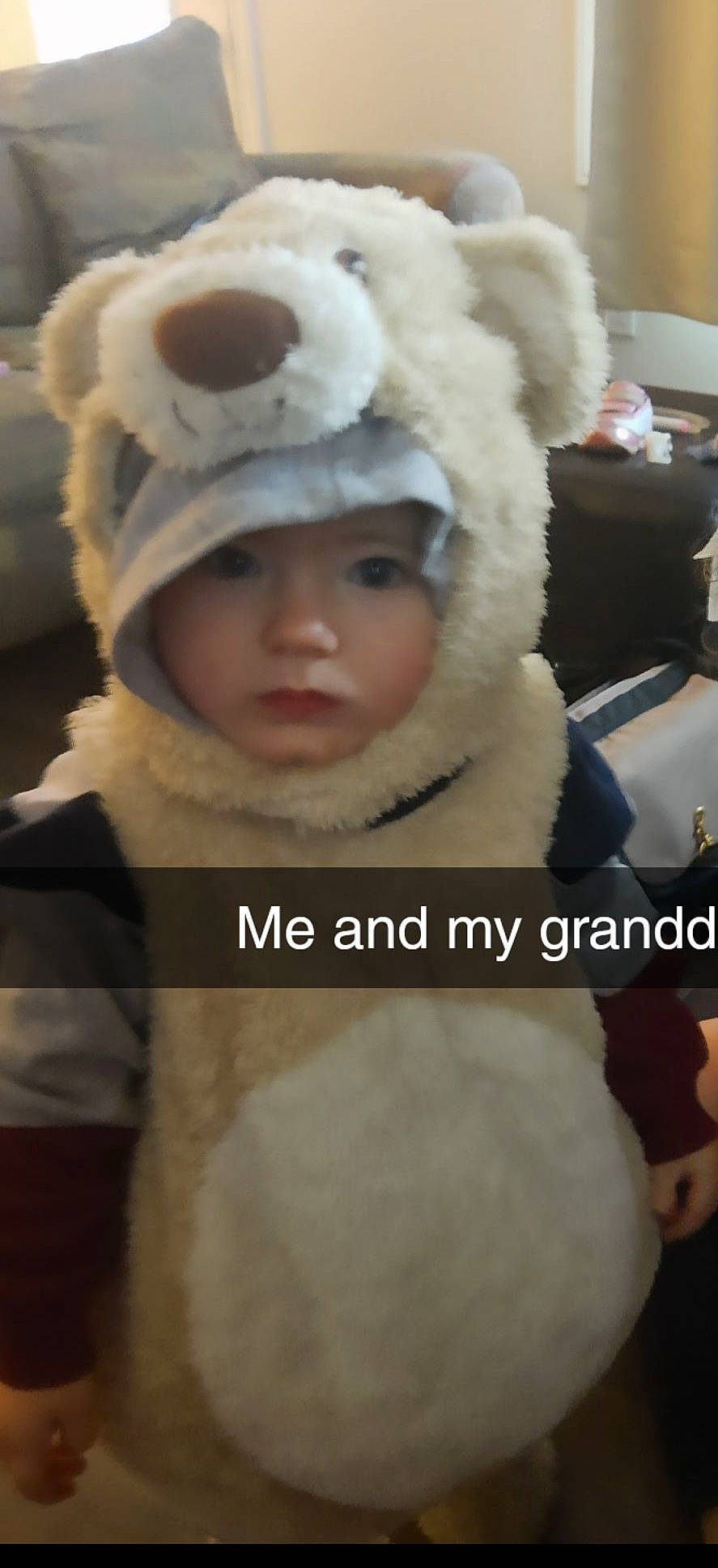 Summer joined the competition — help win amazing prizes! baby, beanie, cap, cheek, child, eyelash, fur, fur_clothing, happy, headgear, headwear, hood, knit_cap, nose, person, plush, sleeve, stuffed_toy, toddler, white