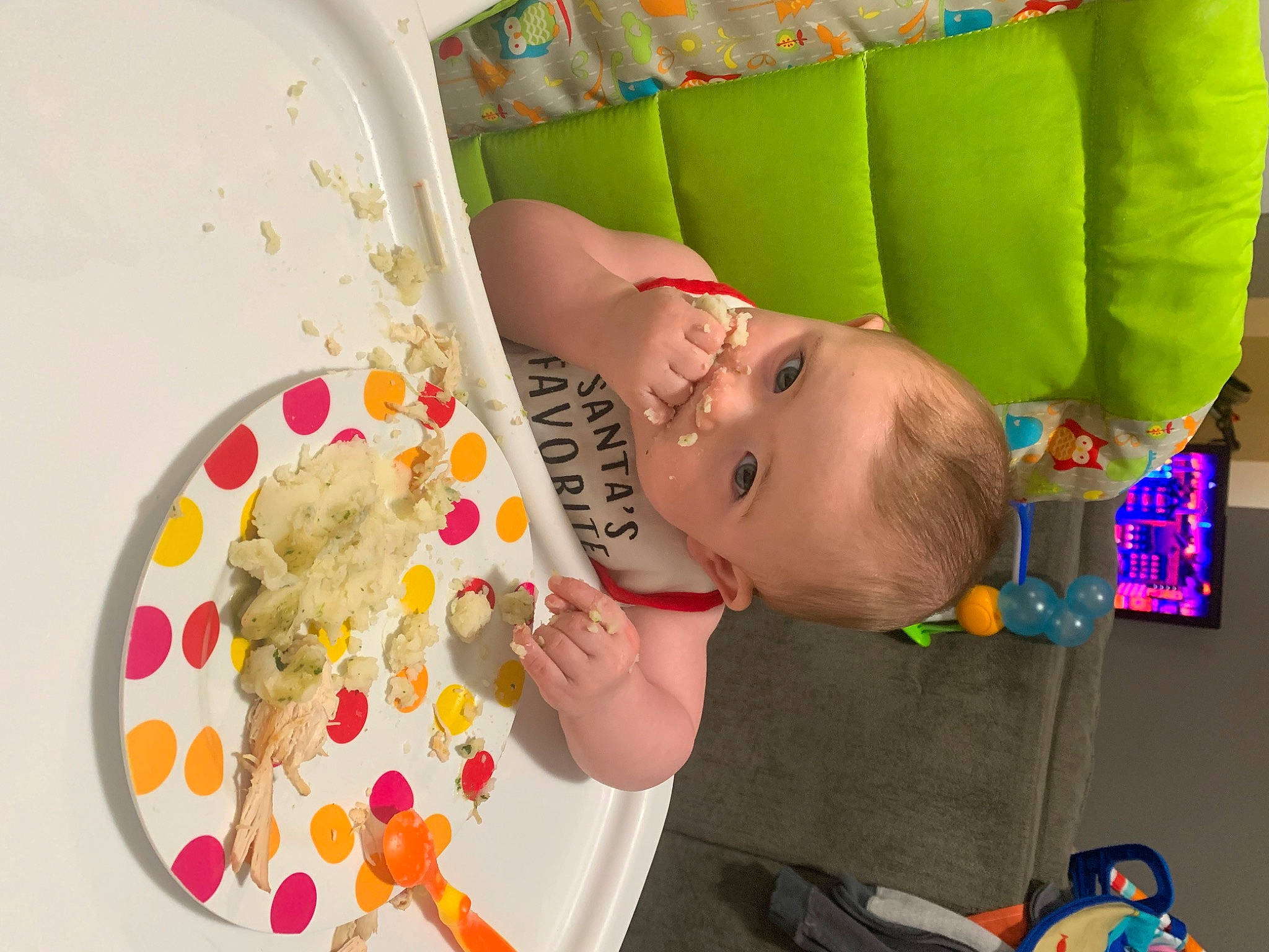 Summer is registered to the contest to win money with this photo: art, baby, baby_playing_with_toys, baby_products, baby_safety, baby_toys, child, circle, comfort, fun, learning, linens, pattern, person, play, room, toddler, toy, visual_arts