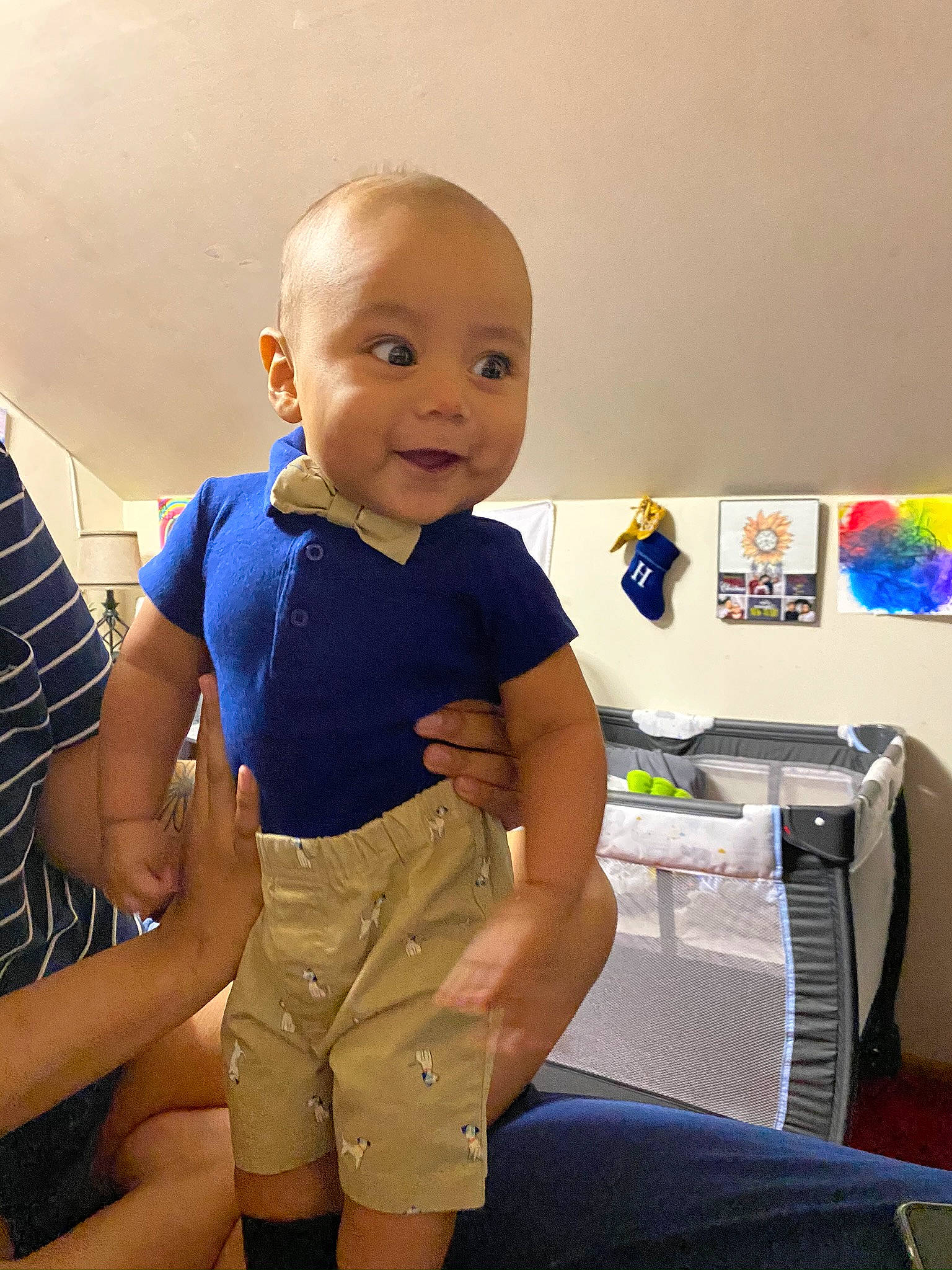 Jeremy joined the competition — help win amazing prizes! arm, baby, child, leg, person, sitting, skin, toddler