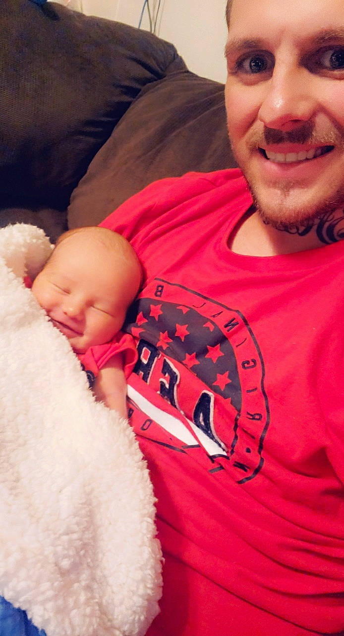 Dustin Travis is registered to the contest to win money with this photo: baby, bedtime, cheek, child, face, fun, happy, joy, lip, mouth, nose, person, photography, skin, sleep, smile, toddler