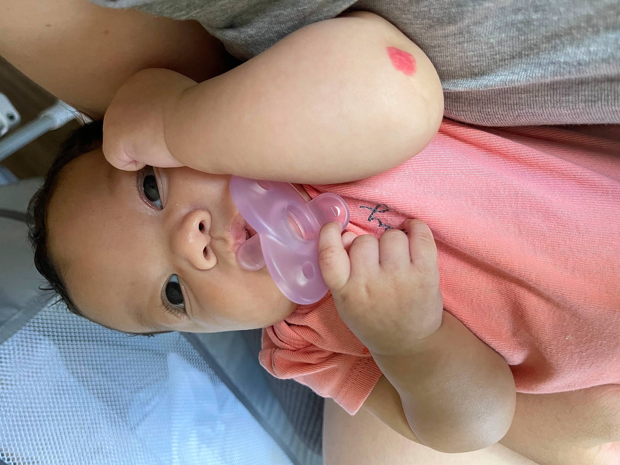 Takara joined the competition — help win amazing prizes! baby, baby_toddler_clothing, cheek, comfort, eyelash, facial_expression, finger, gesture, hand, head, joint, lip, mouth, nail, neck, nose, skin, stomach, thumb, toddler