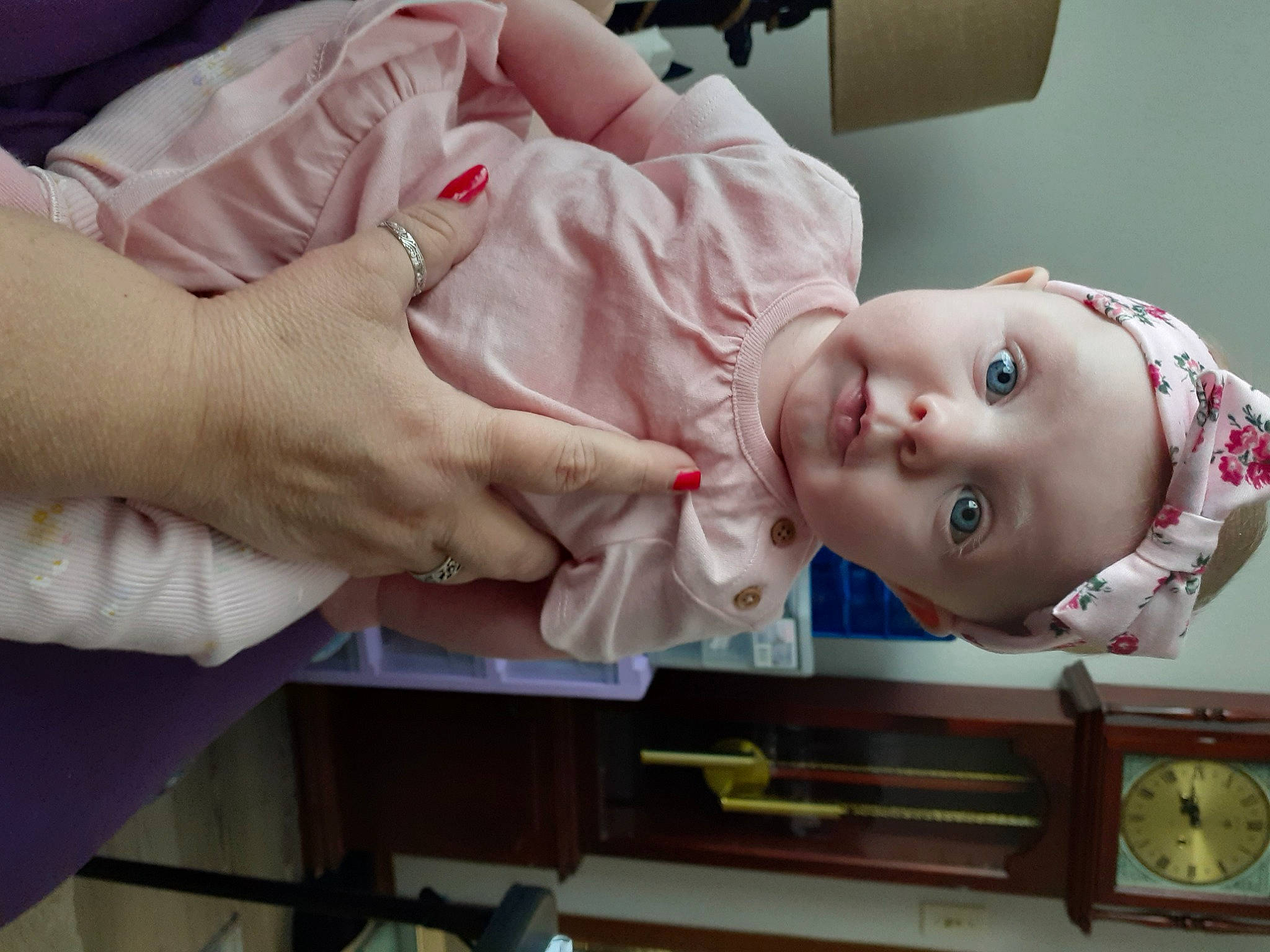 Senja is registered to the contest to win money with this photo: art, baby, baby_products, baby_toddler_clothing, cheek, child, doll, dress, eyelash, fashion_accessory, happy, headwear, person, room, toddler, toy, wrist