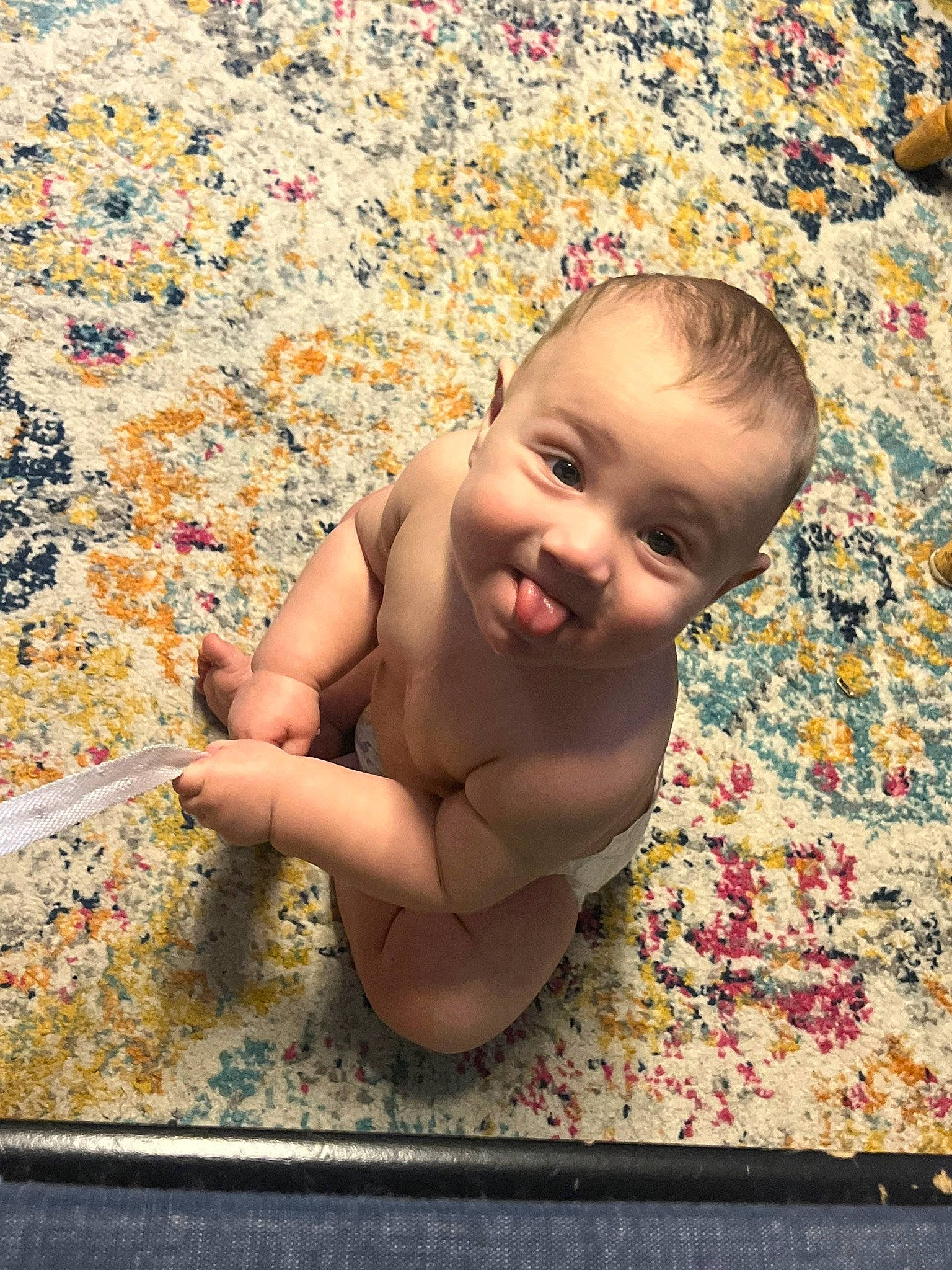 Slayter Ray joined the competition — help win amazing prizes! art, baby, baby_toddler_clothing, cheek, child, chin, eye, face, floor, flooring, foot, fun, grass, happy, head, people_in_nature, person, skin, smile, toddler