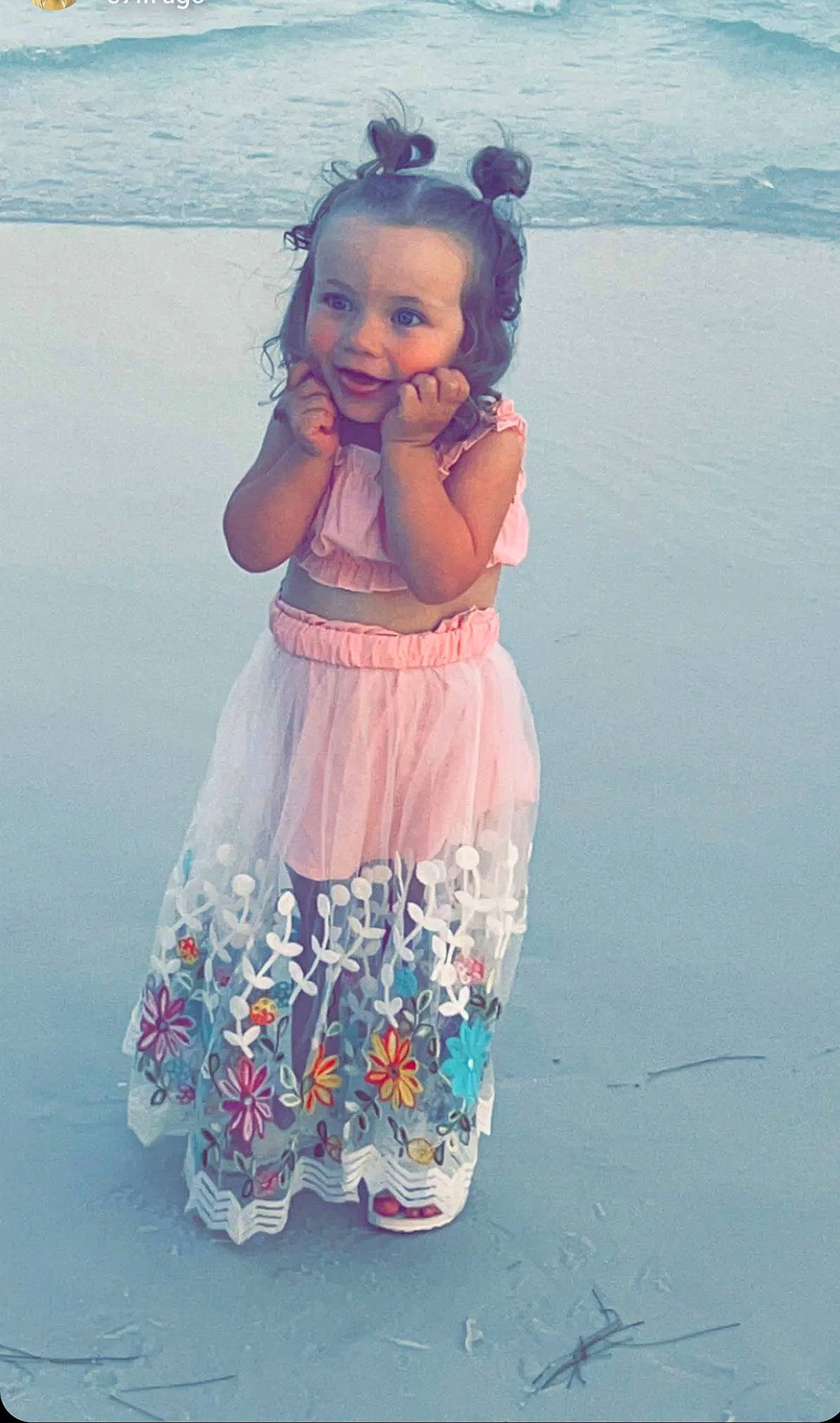 Lakelynn joined the competition — help win amazing prizes! arm, beauty, day_dress, dress, eye, face, fashion_design, hair, happy, head, long_hair, magenta, neck, person, pink, plant, shoulder, skin, sleeve, toddler