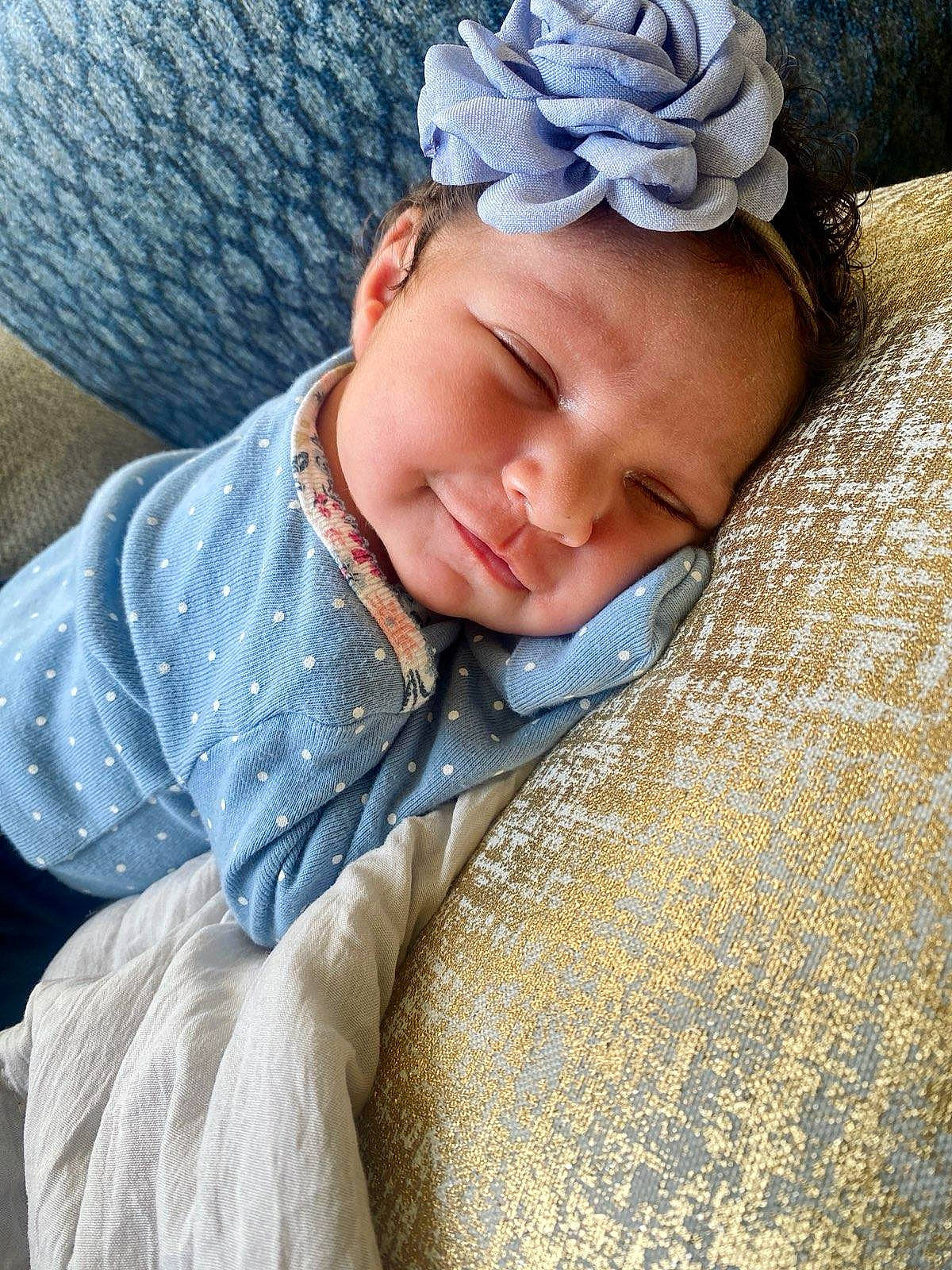 Alaeyjah is registered to the contest to win money with this photo: baby, baby_toddler_clothing, cap, child, comfort, eye, fun, grass, happy, head, headband, headgear, headpiece, linens, person, plant, sitting, skin, smile, textile