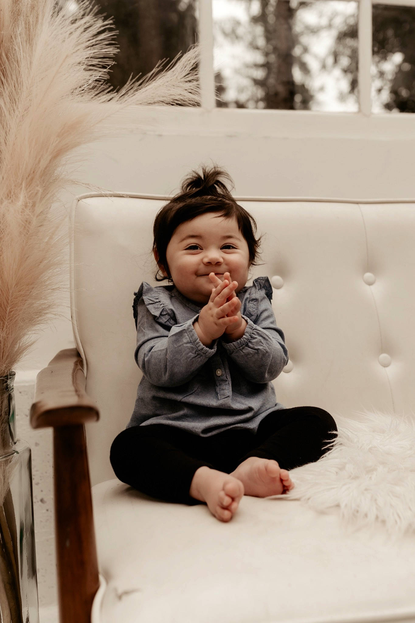 Harlie is registered to the contest to win money with this photo: baby_toddler_clothing, child, comfort, eye, face, facial_expression, flash_photography, flooring, fun, gesture, hair, happy, joy, monochrome, person, picture_frame, skin, sleeve, smile, toddler