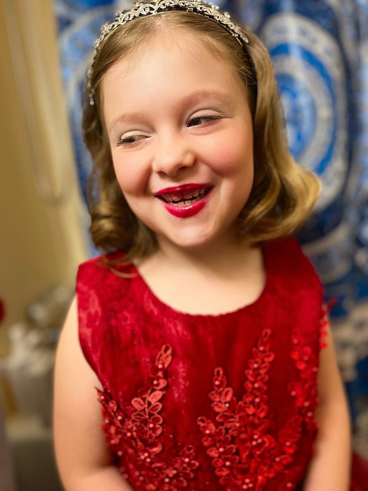 Gabriella joined the competition — help win amazing prizes! chin, dress, eye, eyebrow, eyelash, fashion, fashion_design, flash_photography, forehead, happy, head, headpiece, iris, joy, lip, lipstick, makeover, neck, person, skin