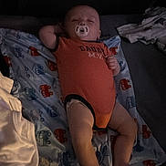 Bentley joined the competition — help win amazing prizes! baby, bed, bedroom, blanket, bodypart, couch, cushion, face, finger, furniture, hand, head, homedecor, indoors, newborn, person, photography, portrait, room, sleeping