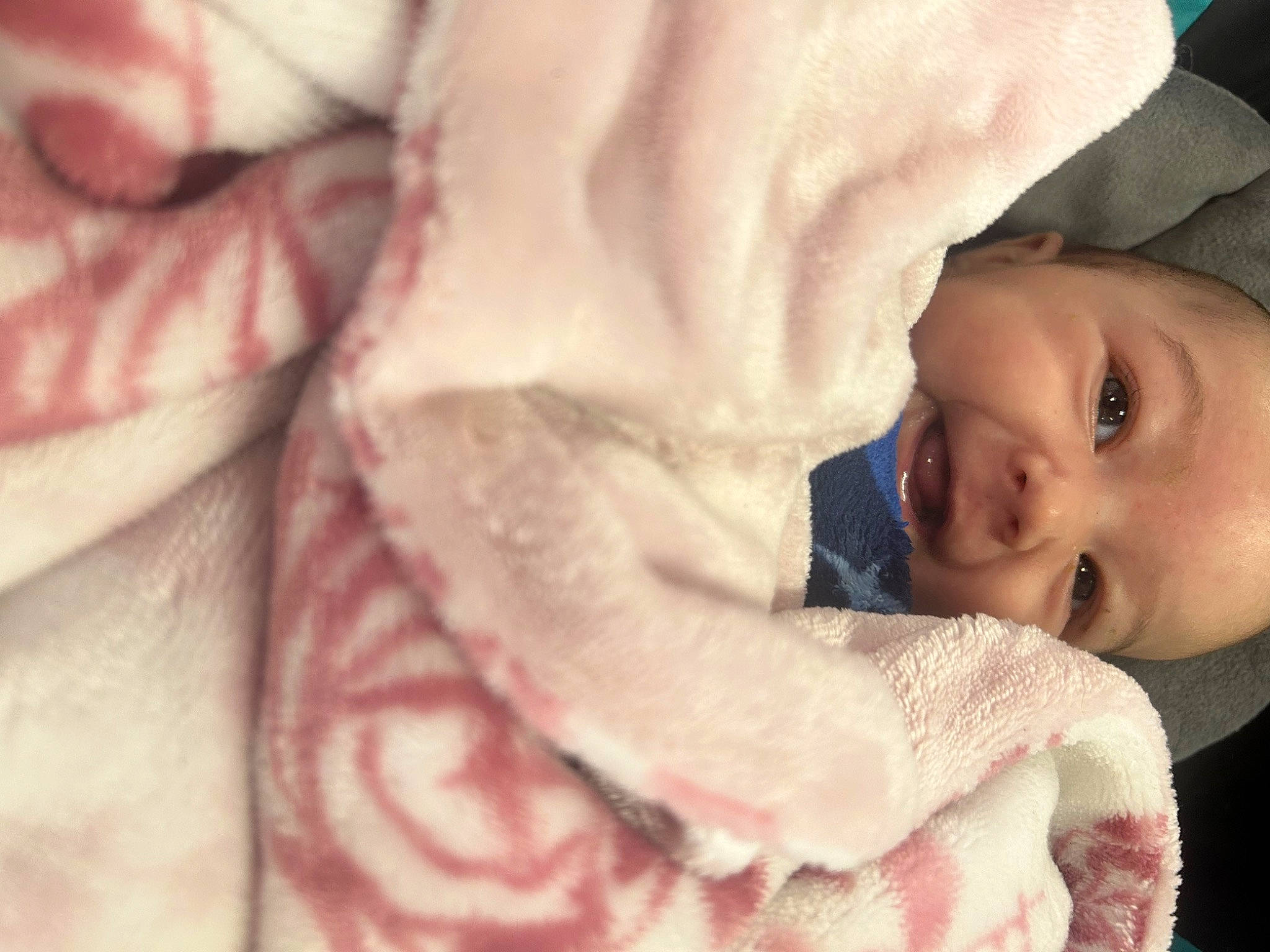 Sonia joined the competition — help win amazing prizes! baby, baby_toddler_clothing, cheek, child, close_up, comfort, eyebrow, fur, gesture, hand, happy, linens, lip, nose, peach, person, pink, skin, sleeve, smile