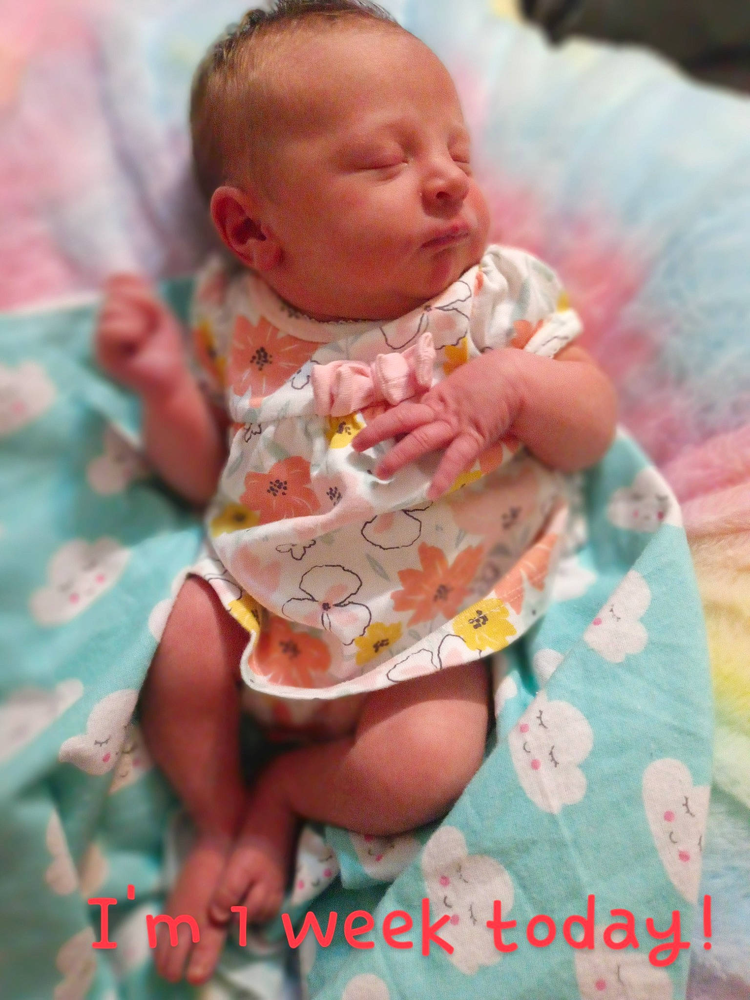 Ryleigh joined the competition — help win amazing prizes! baby, baby_products, baby_toddler_clothing, cheek, child, dress, finger, fun, grass, hand, happy, nail, pattern, people_in_nature, person, pink, portrait_photography, sitting, skin, thumb