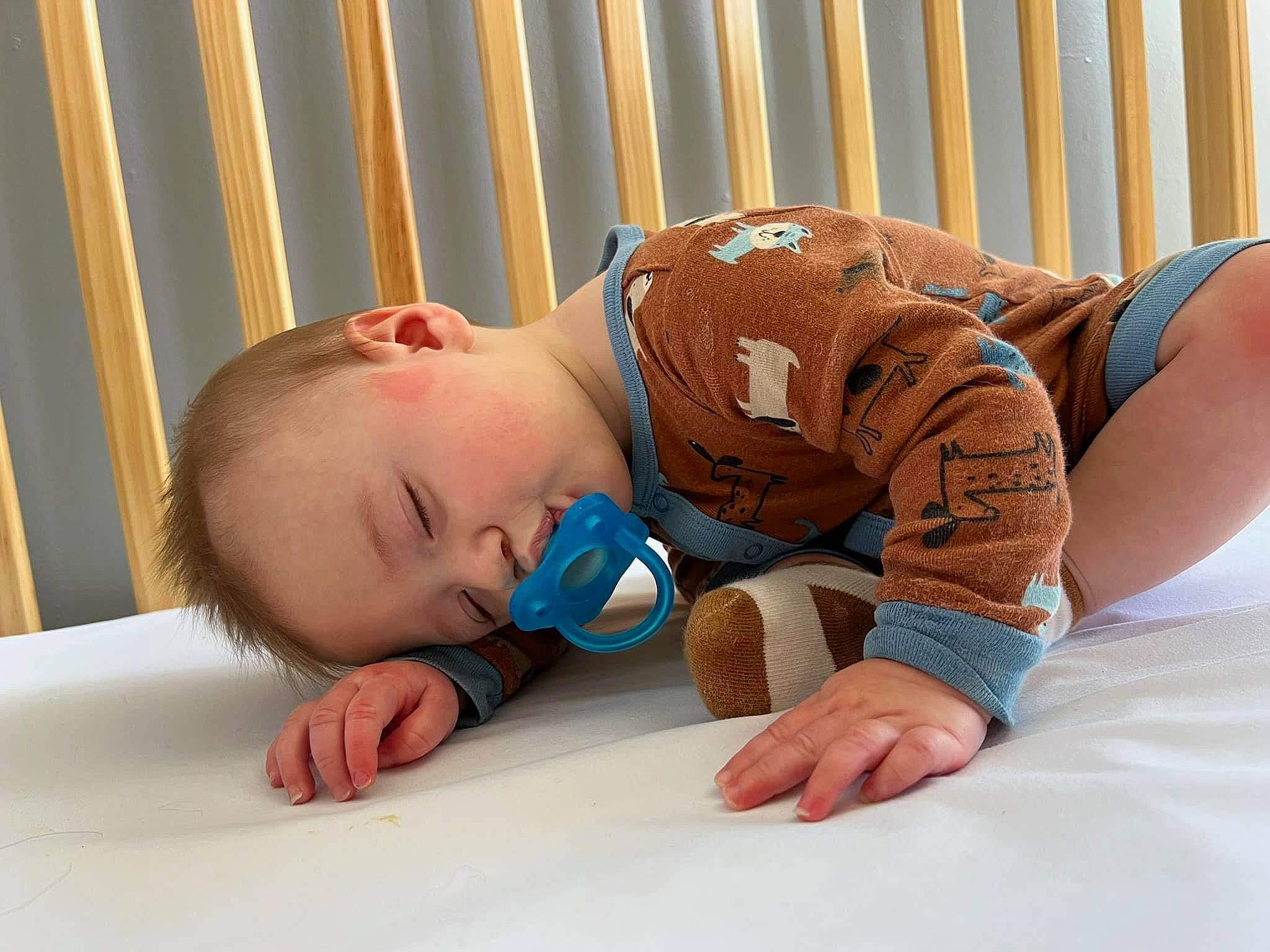 Kayden joined the competition — help win amazing prizes! abdomen, baby, baby_products, baby_sleeping, baby_toddler_clothing, barefoot, child, comfort, elbow, flooring, foot, human_leg, knee, linens, pattern, person, sitting, skin, thigh, toddler