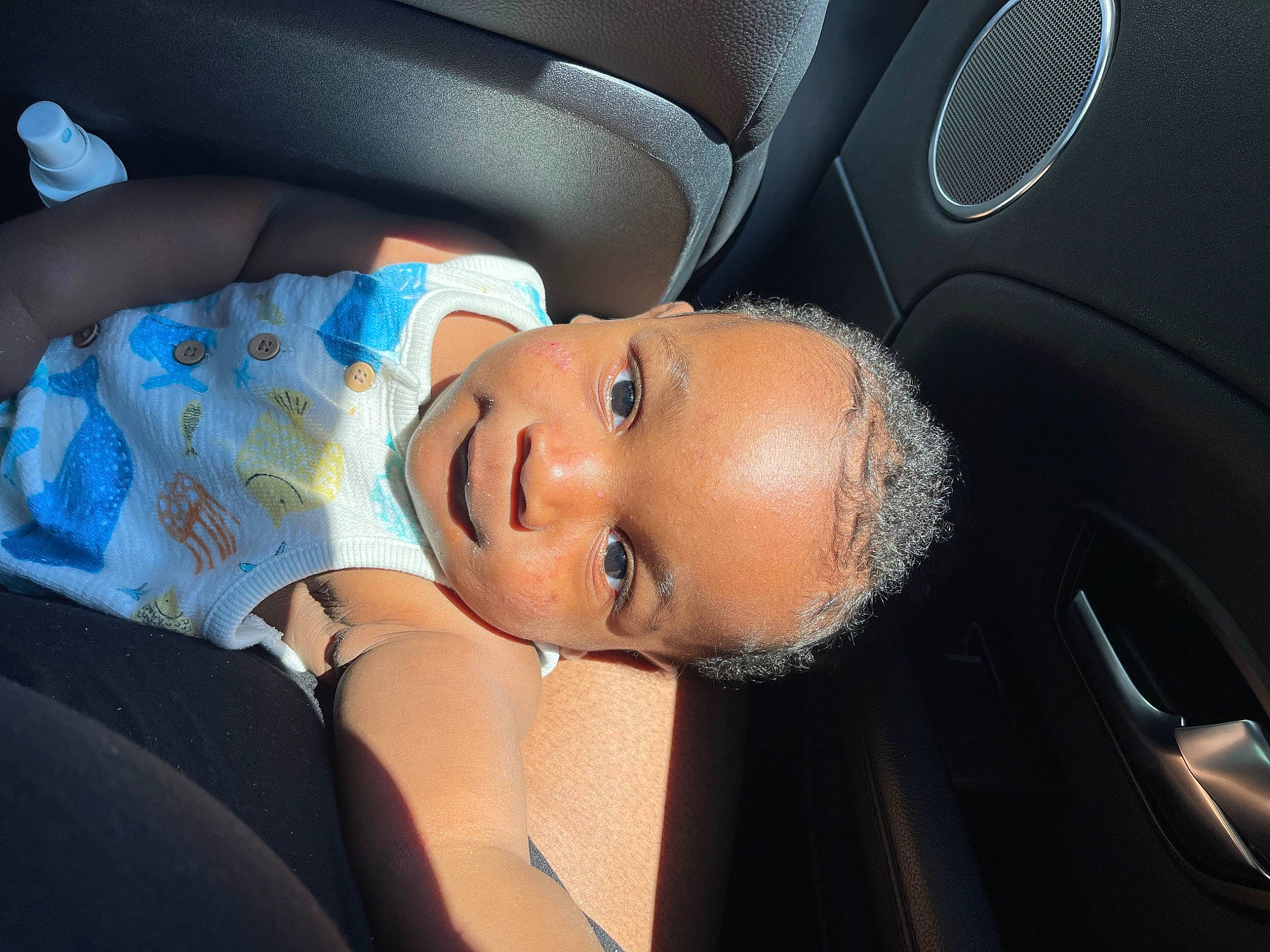 Koji joined the competition — help win amazing prizes! automotive_design, automotive_exterior, baby, baby_products, black_hair, car, car_seat, car_seat_cover, chest, child, comfort, eyebrow, family_car, flash_photography, head_restraint, motor_vehicle, nail, person, personal_luxury_car, toddler