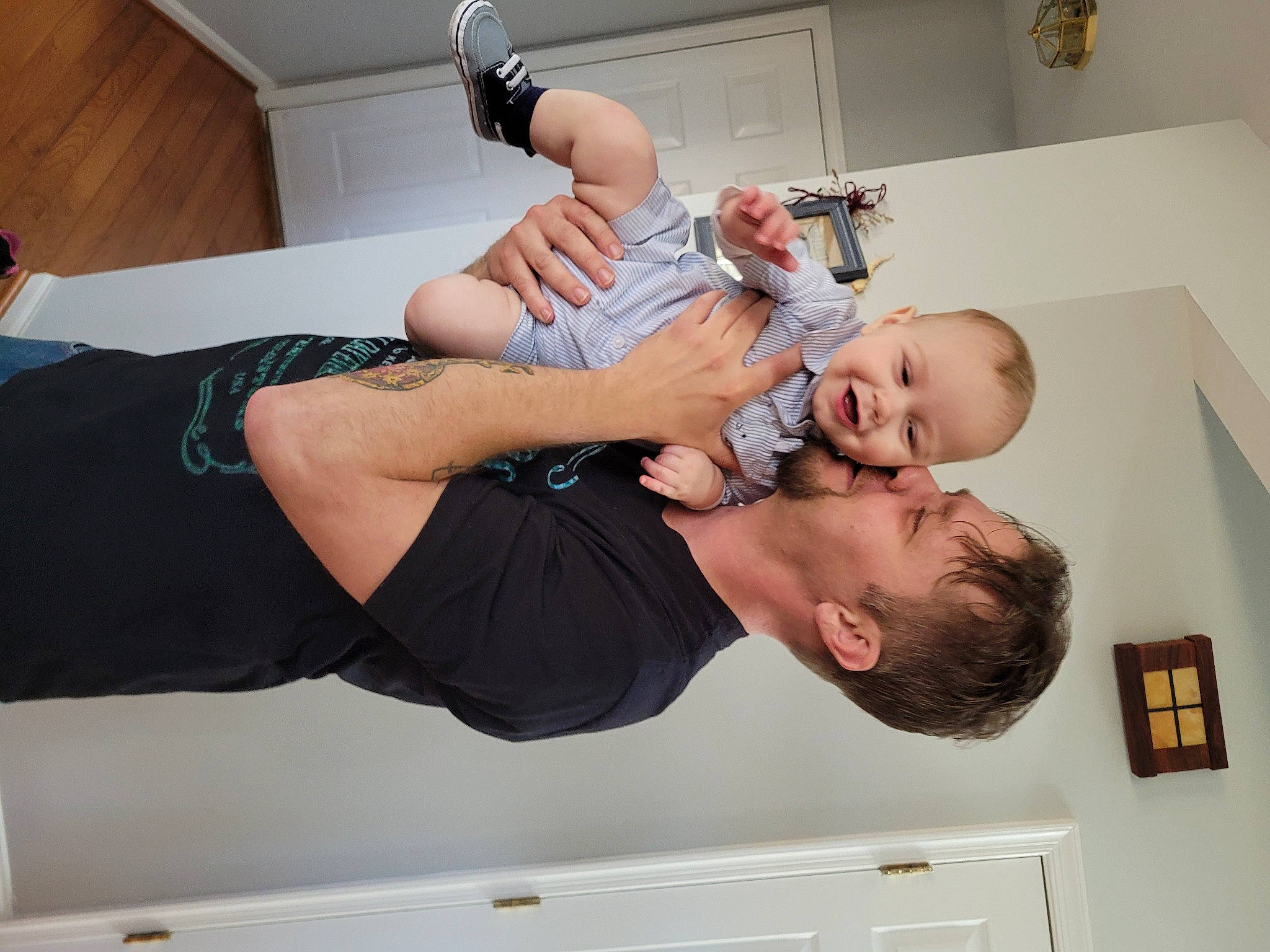 Jackson Thomas joined the competition — help win amazing prizes! abdomen, arm, baby, child, comfort, elbow, event, gesture, human_leg, joint, knee, leg, muscle, person, picture_frame, room, shoulder, smile, thigh, toddler