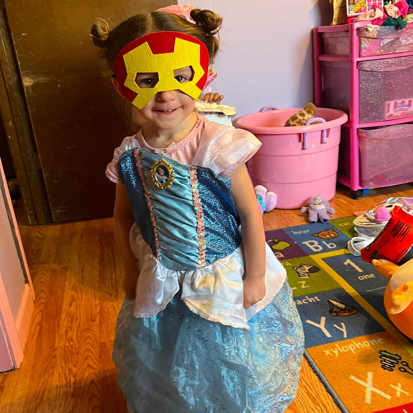 Braelynn joined the competition — help win amazing prizes! child, clothing, costume, face, female, festival, flag, girl, halloween, head, person, sleeve, student