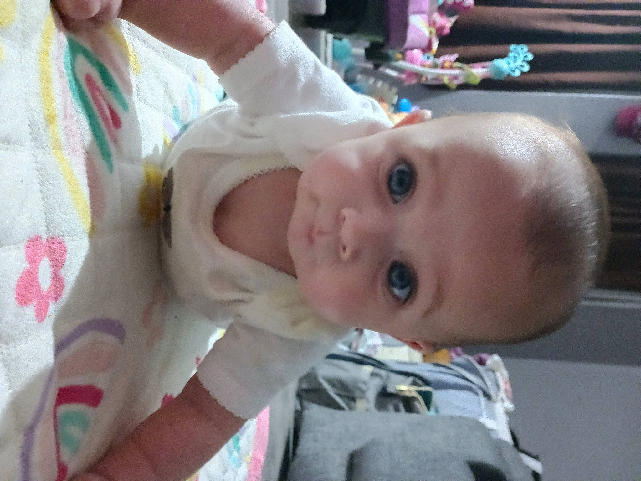 Karma joined the competition — help win amazing prizes! baby, baby_products, baby_toddler_clothing, cheek, child, eye, eyelash, fun, happy, iris, lip, nose, person, skin, sleeve, smile, toddler