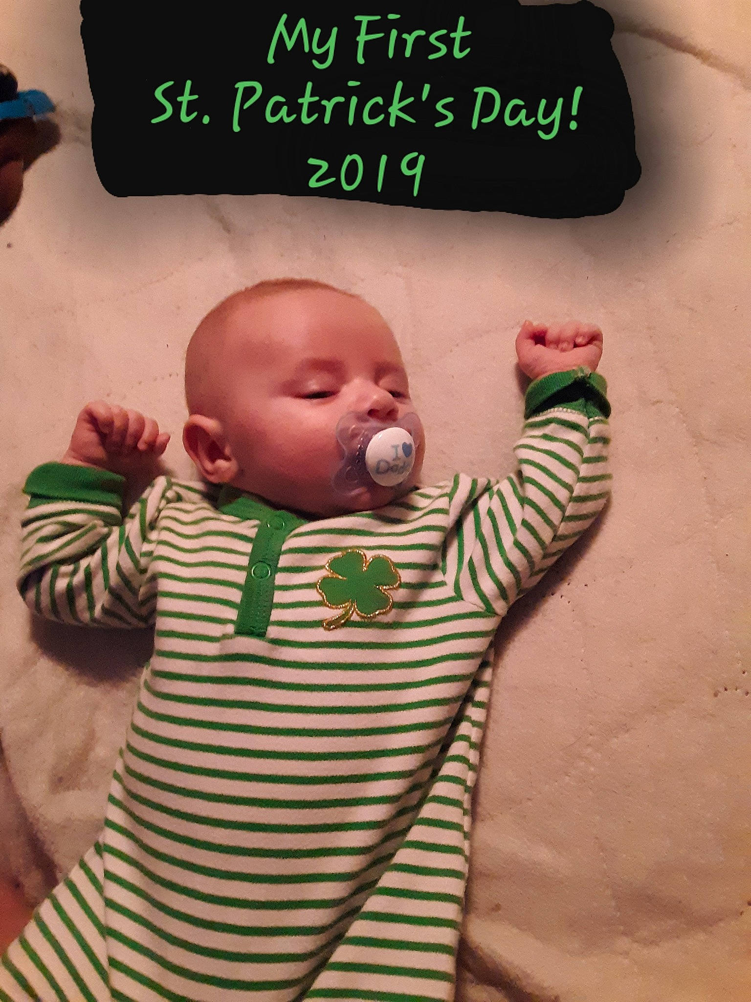 Xayden is registered to the contest to win money with this photo: baby, child, green, person, toddler