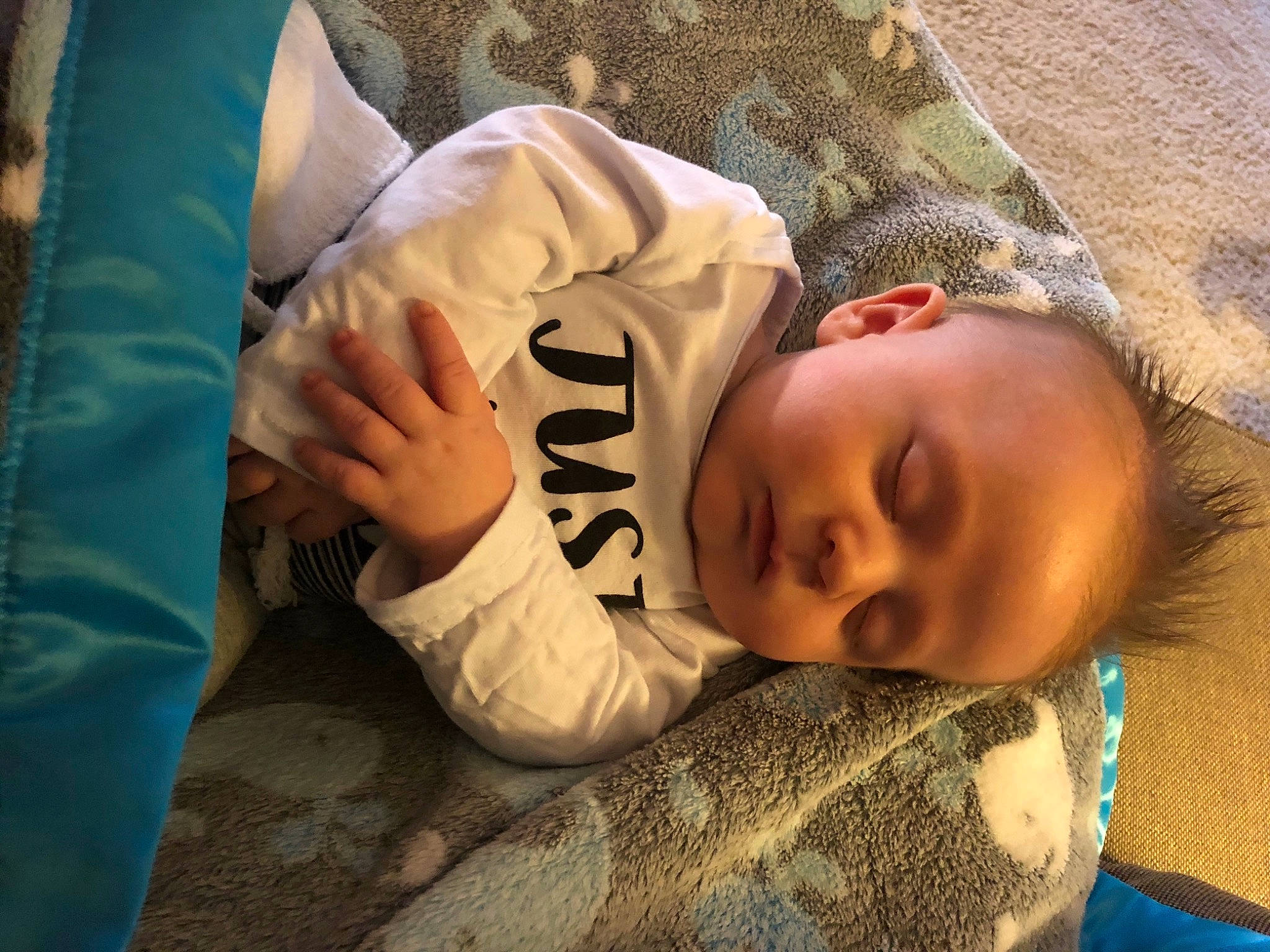 Baker joined the competition — help win amazing prizes! baby, baby_toddler_clothing, bedding, bedtime, blanket, cheek, child, comfort, human, linens, nap, person, skin, sleep, textile, toddler