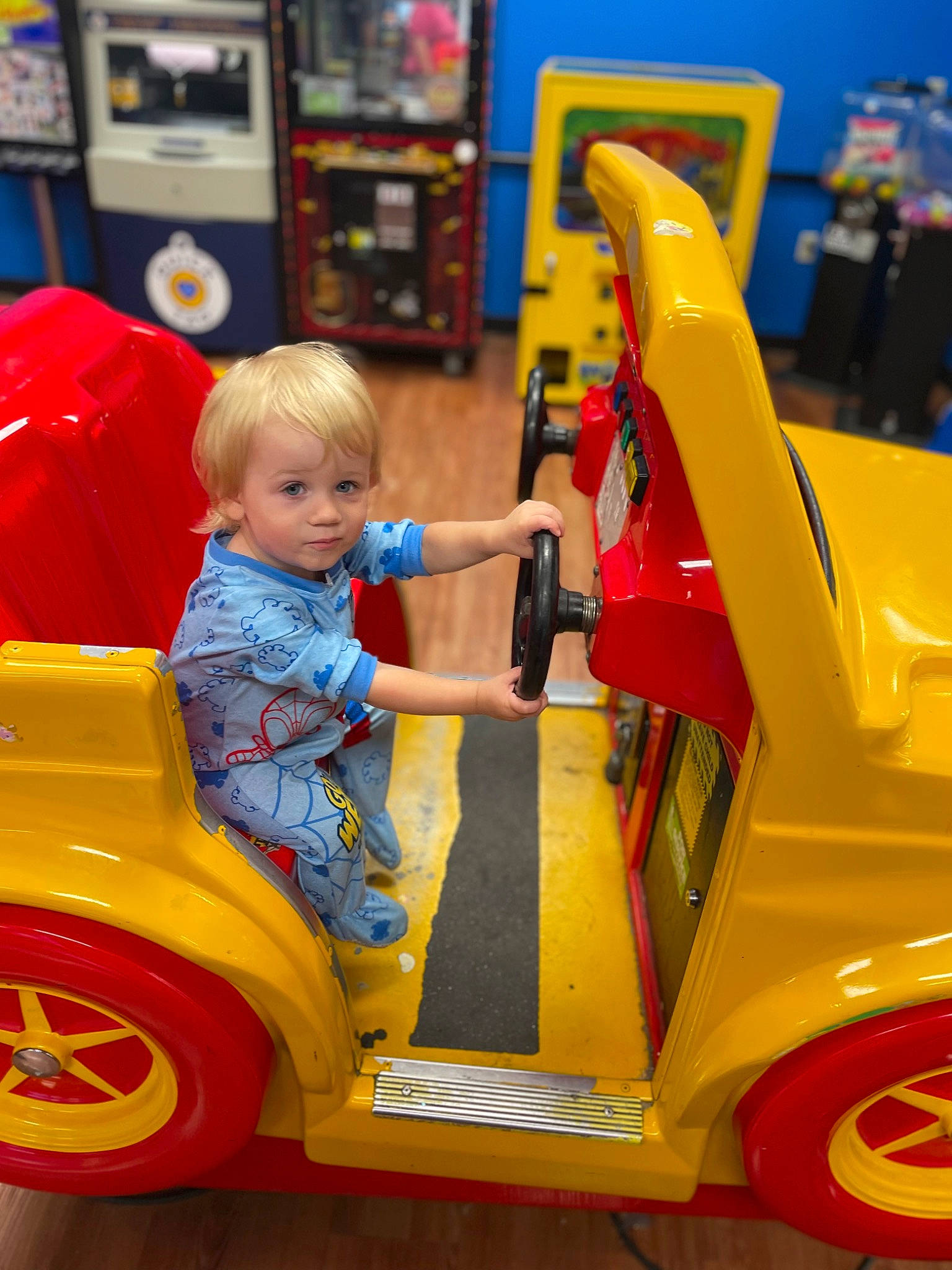 Paul joined the competition — help win amazing prizes! automotive_design, automotive_exterior, automotive_tire, automotive_wheel_system, city, classic, fender, fun, leisure, mode_of_transport, motor_vehicle, person, photograph, recreation, riding_toy, snapshot, tire, toddler, vehicle, wheel