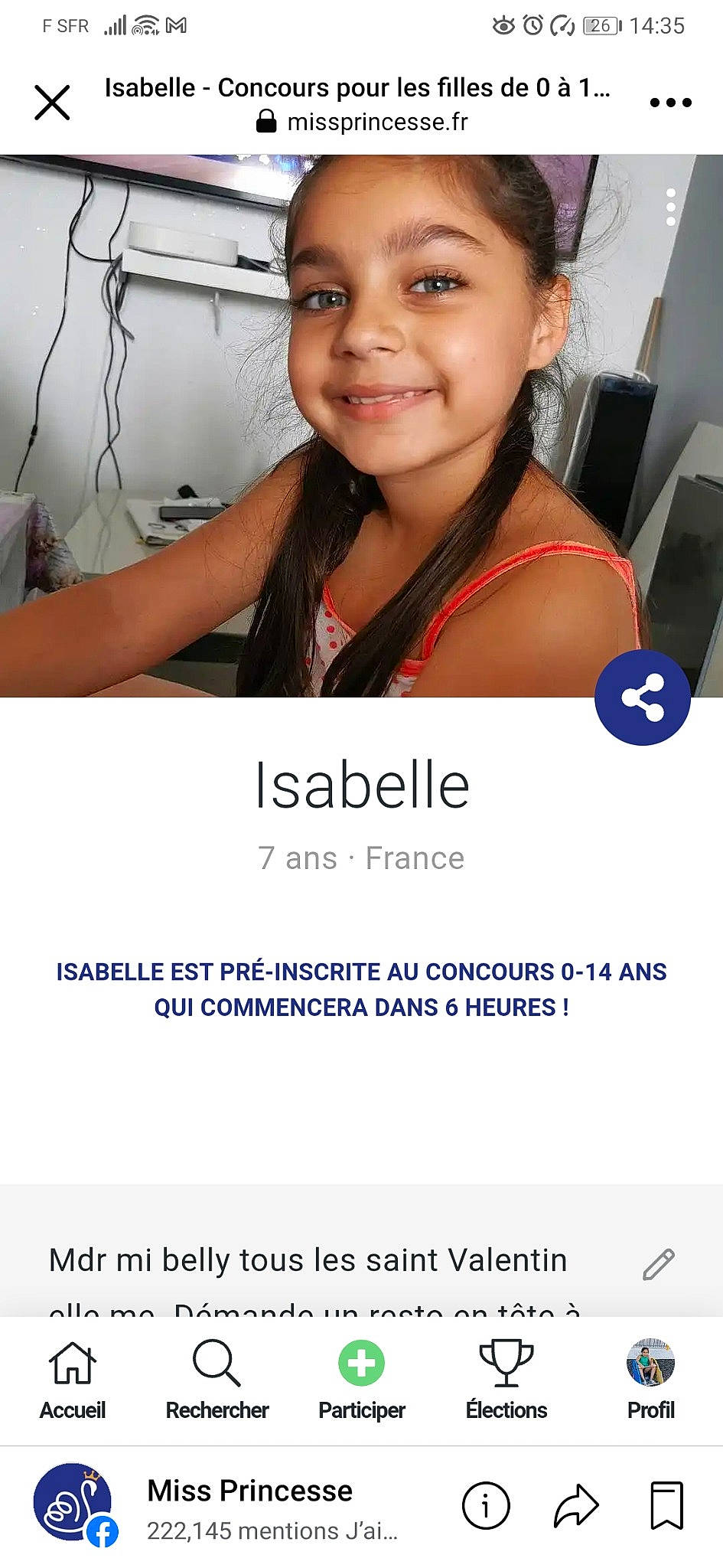 Isabelle a rejoint le concours — aidez-le/la à gagner de superbes lots ! advertising, audio_equipment, brand, elbow, employment, eyelash, flash_photography, font, happy, job, joy, logo, machine, multimedia, online_advertising, output_device, person, photography, product, screenshot