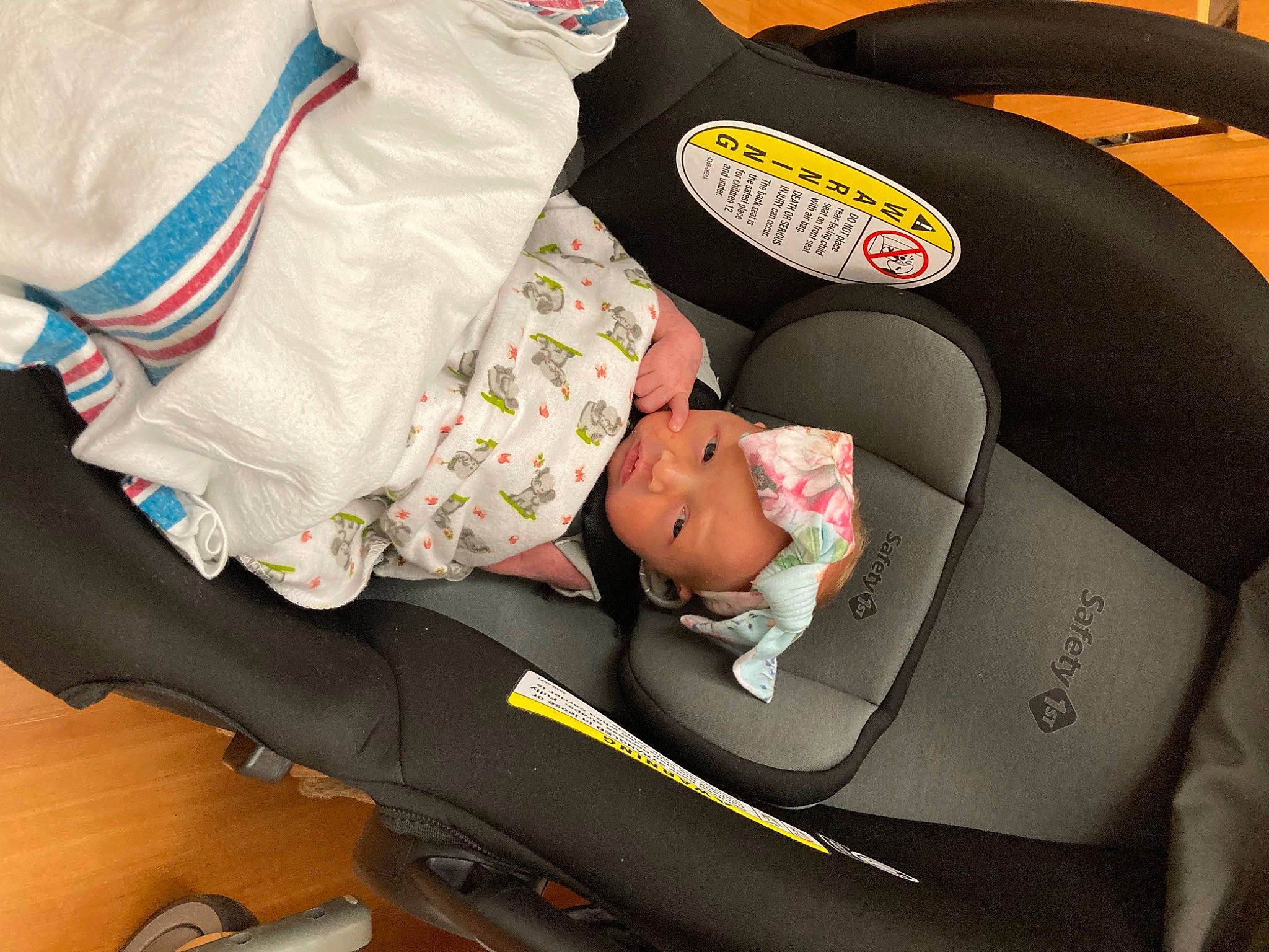 Oaklynn joined the competition — help win amazing prizes! auto_part, automotive_design, automotive_exterior, baby, baby_carriage, baby_in_car_seat, baby_products, baby_safety, baby_toddler_clothing, car_seat, child, comfort, family_car, headwear, knee, motor_vehicle, person, service, sitting, sleeve