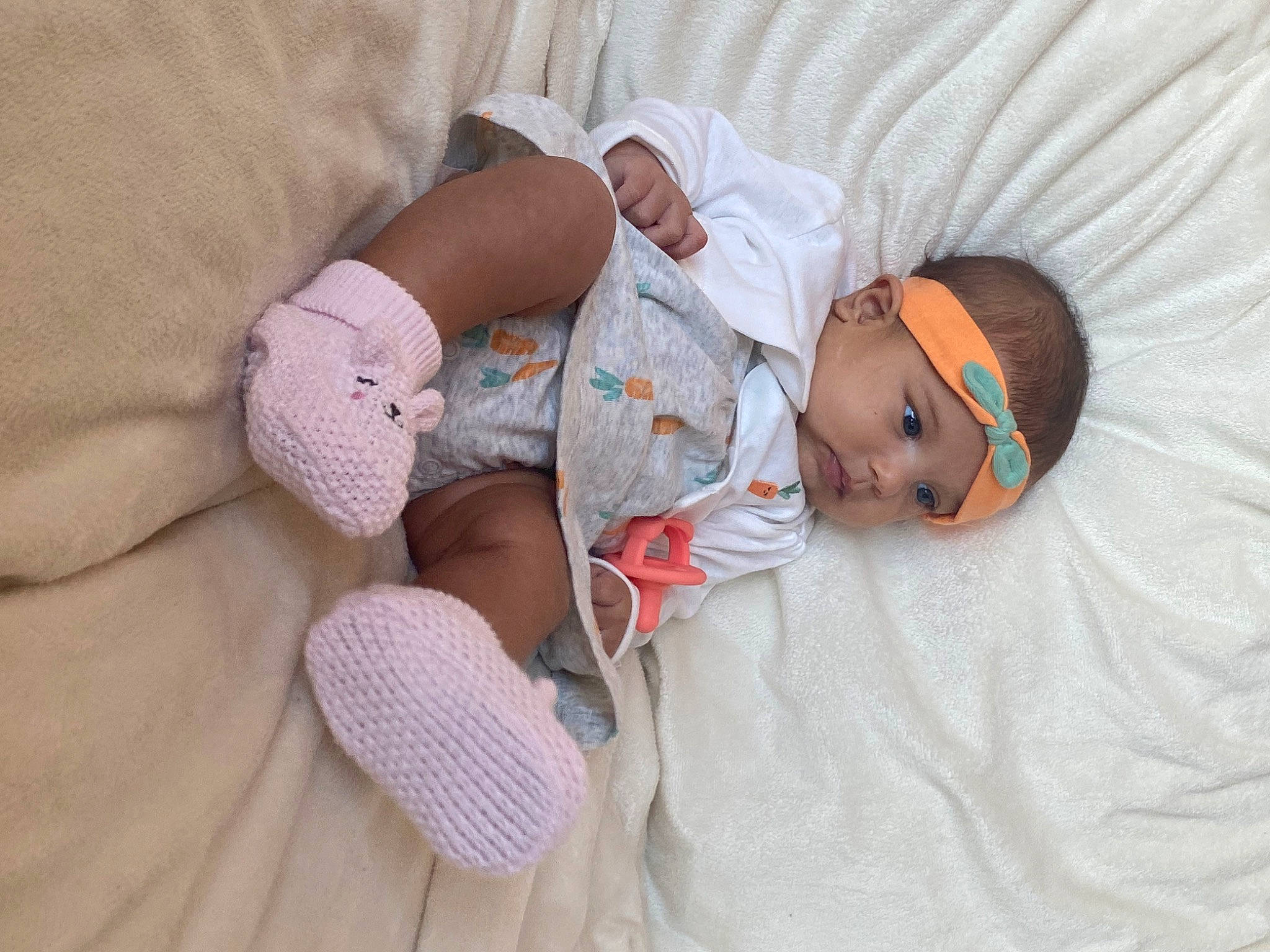 Josephina joined the competition — help win amazing prizes! arm, baby, baby_products, baby_sleeping, baby_toddler_clothing, bedtime, child, comfort, couch, finger, glasses, headwear, human_body, leg, linens, person, room, skin, textile, toddler