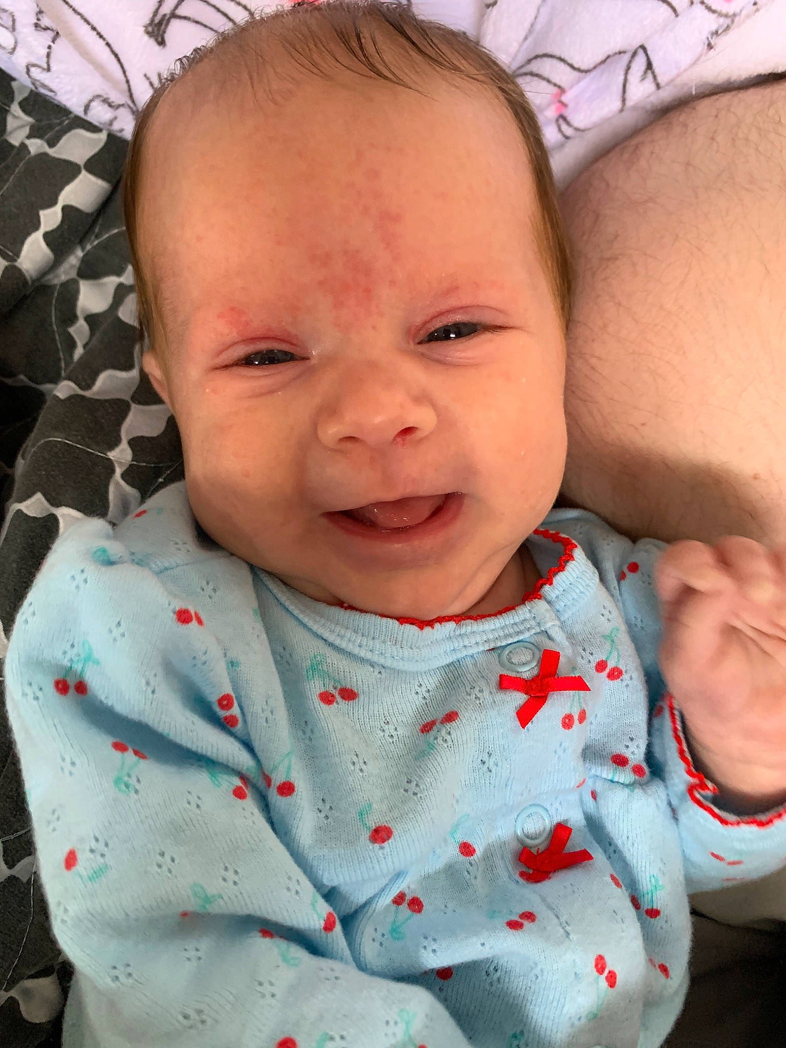 Leigha joined the competition — help win amazing prizes! baby, baby_making_funny_faces, beauty, cheek, child, chin, eye, face, facial_expression, forehead, head, lip, mouth, nose, person, skin, smile, toddler