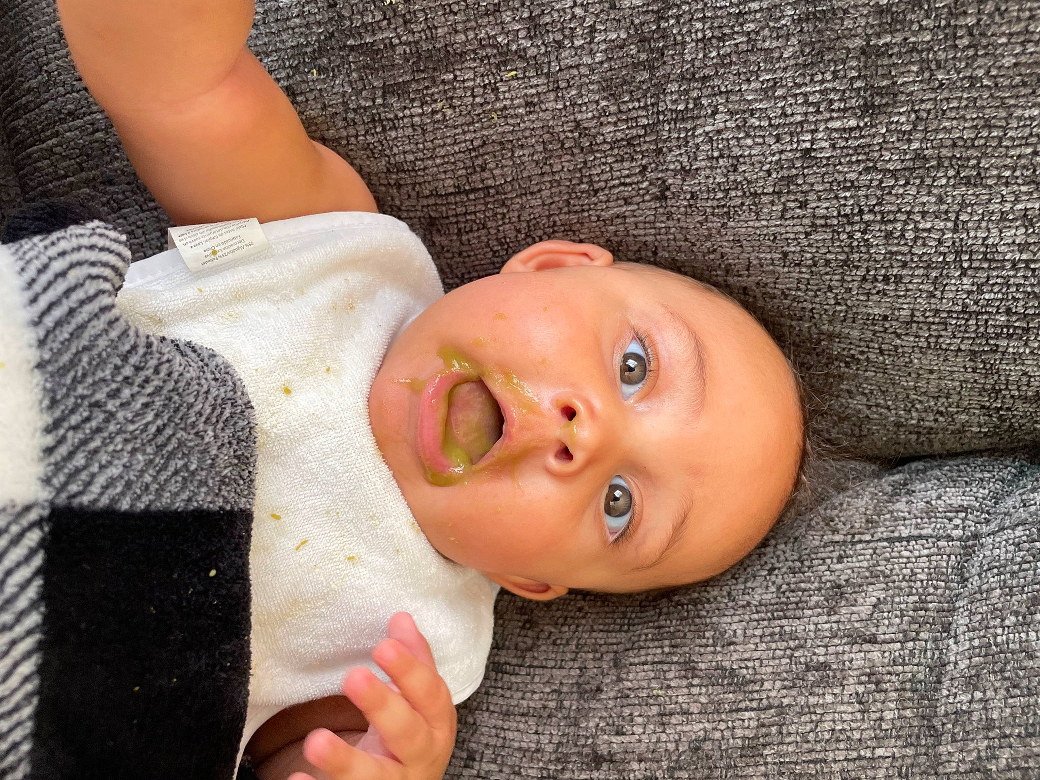 Maylani joined the competition — help win amazing prizes! baby, baby_toddler_clothing, cheek, comfort, elbow, eye, eyebrow, eyelash, finger, hat, joint, lip, mouth, neck, nose, person, skin, sleeve, textile, thumb