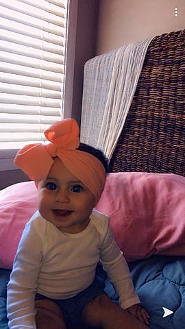 Mila-rose joined the competition — help win amazing prizes! baby, child, costume, ear, headgear, headwear, joy, person, room, toddler