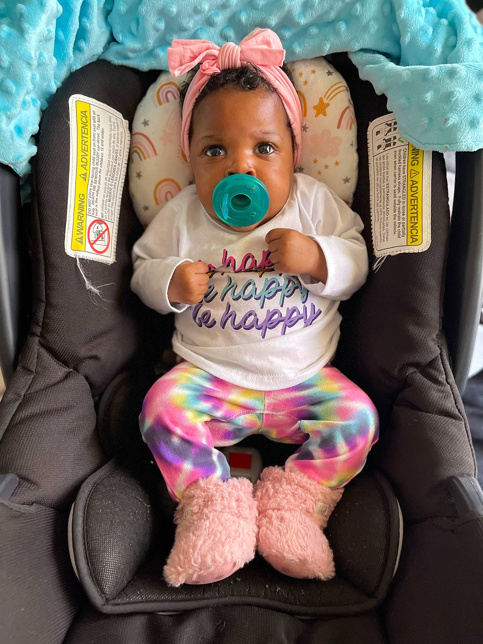 Danni is registered to the contest to win money with this photo: baby, baby_carriage, baby_products, baby_sleeping, baby_toddler_clothing, car_seat, cheek, child, comfort, cool, fun, happy, person, personal_protective_equipment, pink, sitting, skin, textile, thigh, toddler