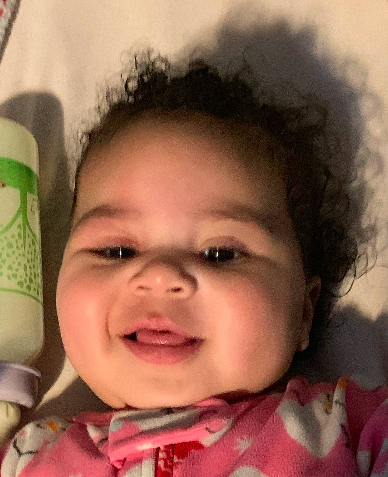 Amarii is registered to the contest to win money with this photo: baby, baby_toddler_clothing, cheek, chin, cool, eye, eyebrow, eyelash, forehead, happy, iris, jaw, lip, mouth, nose, organ, person, skin, smile, toddler