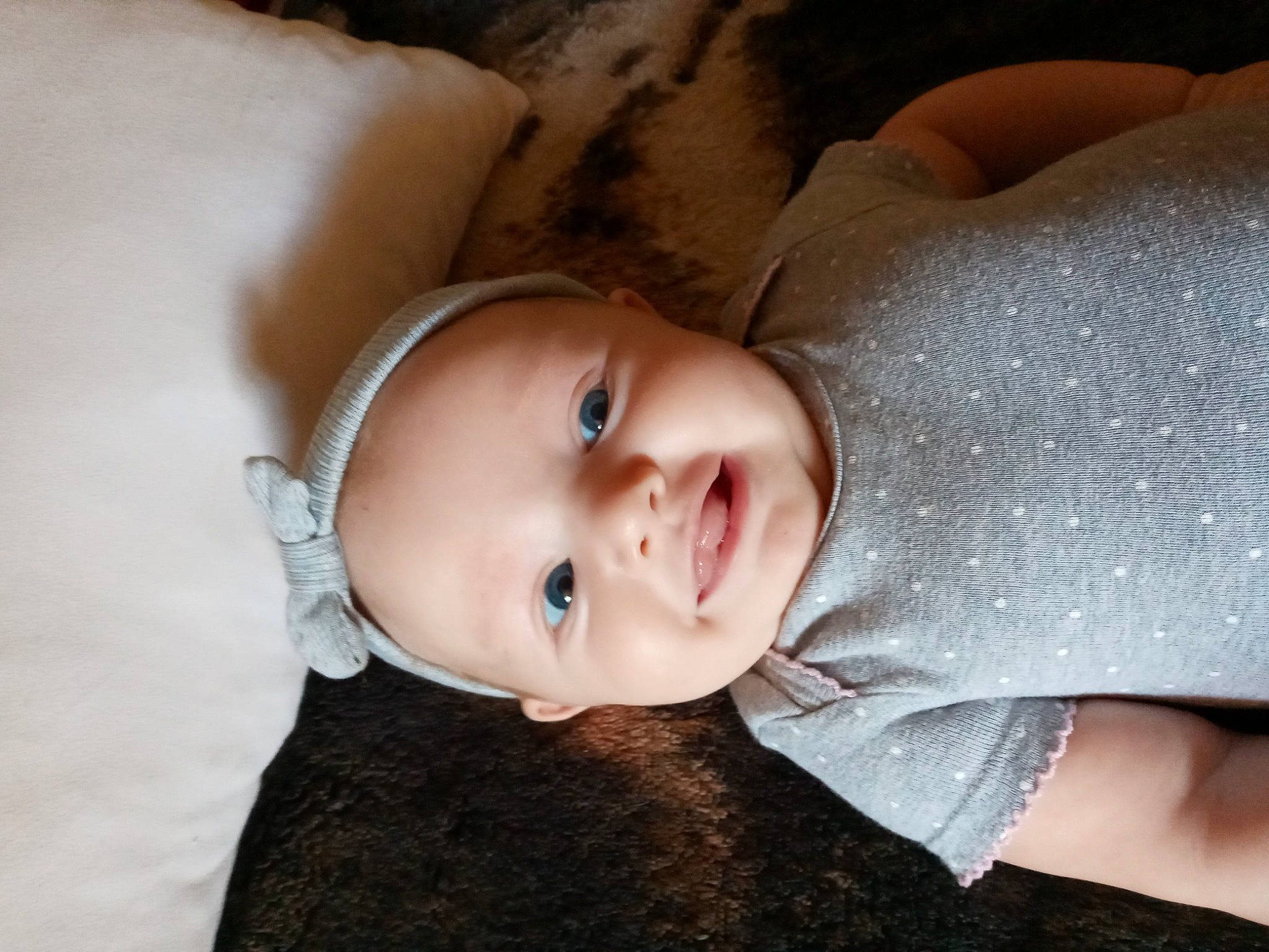 Kaisley joined the competition — help win amazing prizes! baby, baby_toddler_clothing, cheek, child, comfort, eyebrow, flash_photography, fun, happy, hat, headgear, iris, lip, mouth, nose, person, skin, smile, sun_hat, toddler