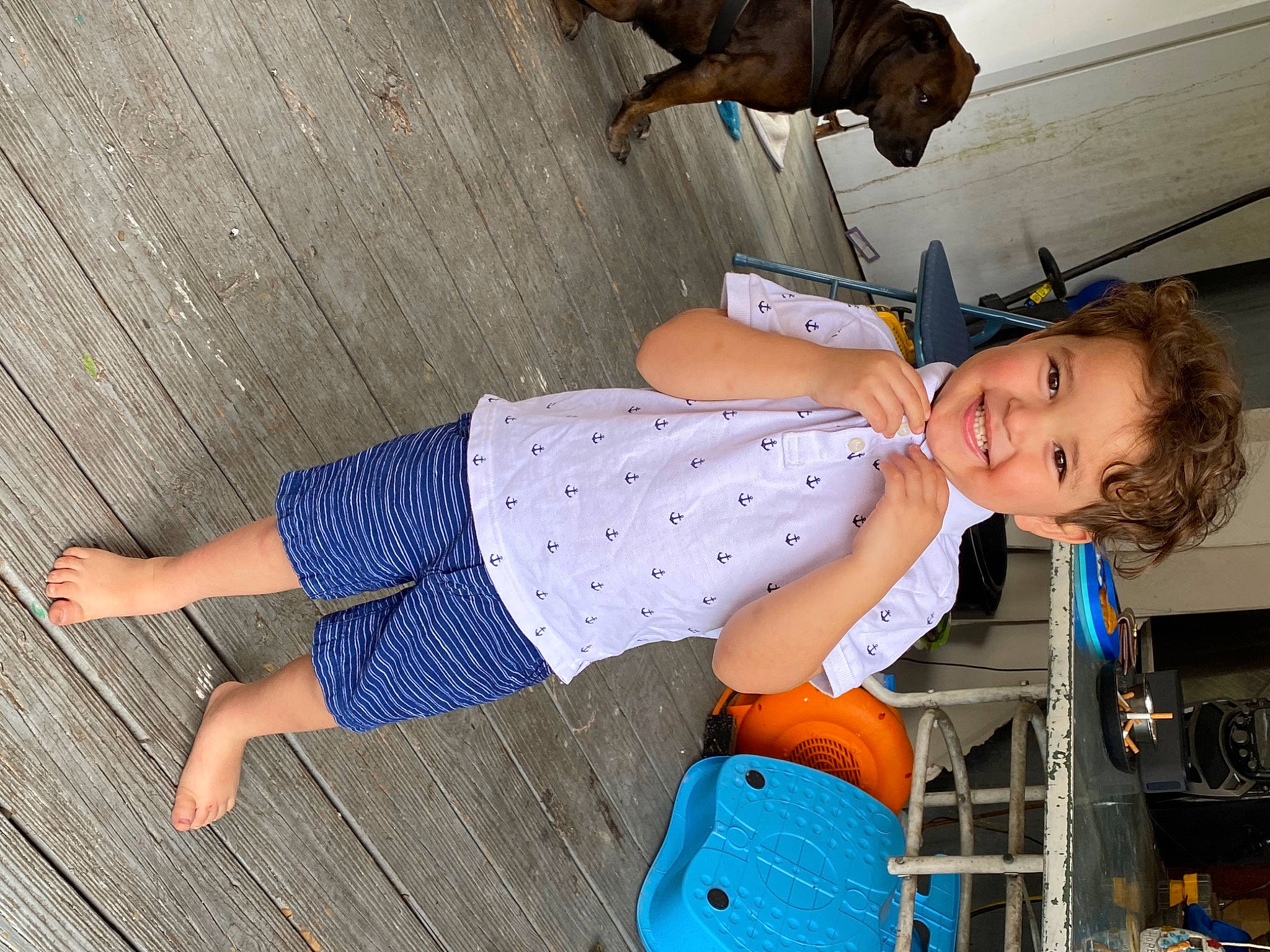 Eli joined the competition — help win amazing prizes! baby_toddler_clothing, child, elbow, electric_blue, fun, happy, hat, human_leg, joint, joy, knee, leisure, pattern, person, sleeve, smile, t_shirt, thigh, toddler, waist