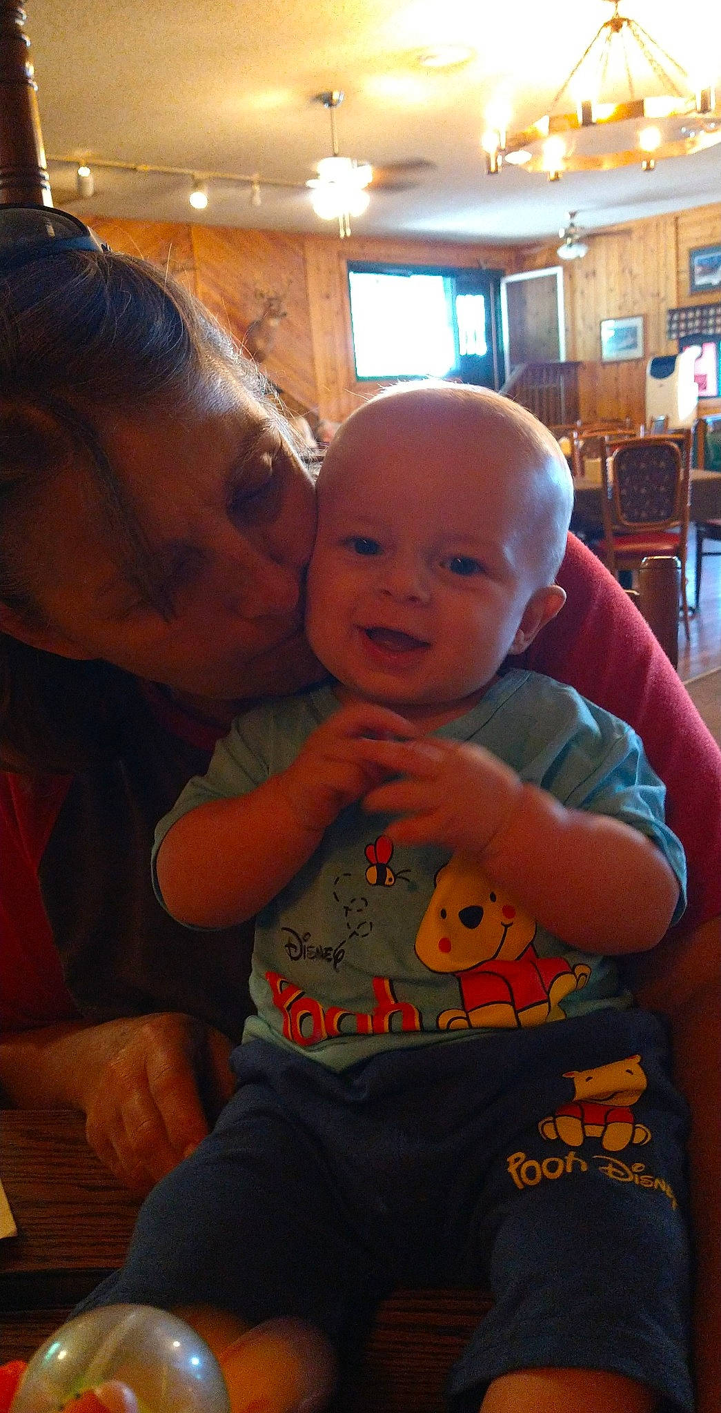 Daniel joined the competition — help win amazing prizes! baby, baby_toddler_clothing, chair, cheek, child, chin, facial_expression, flooring, fun, hairstyle, happy, human, interaction, iris, mouth, nose, person, skin, smile, thumb