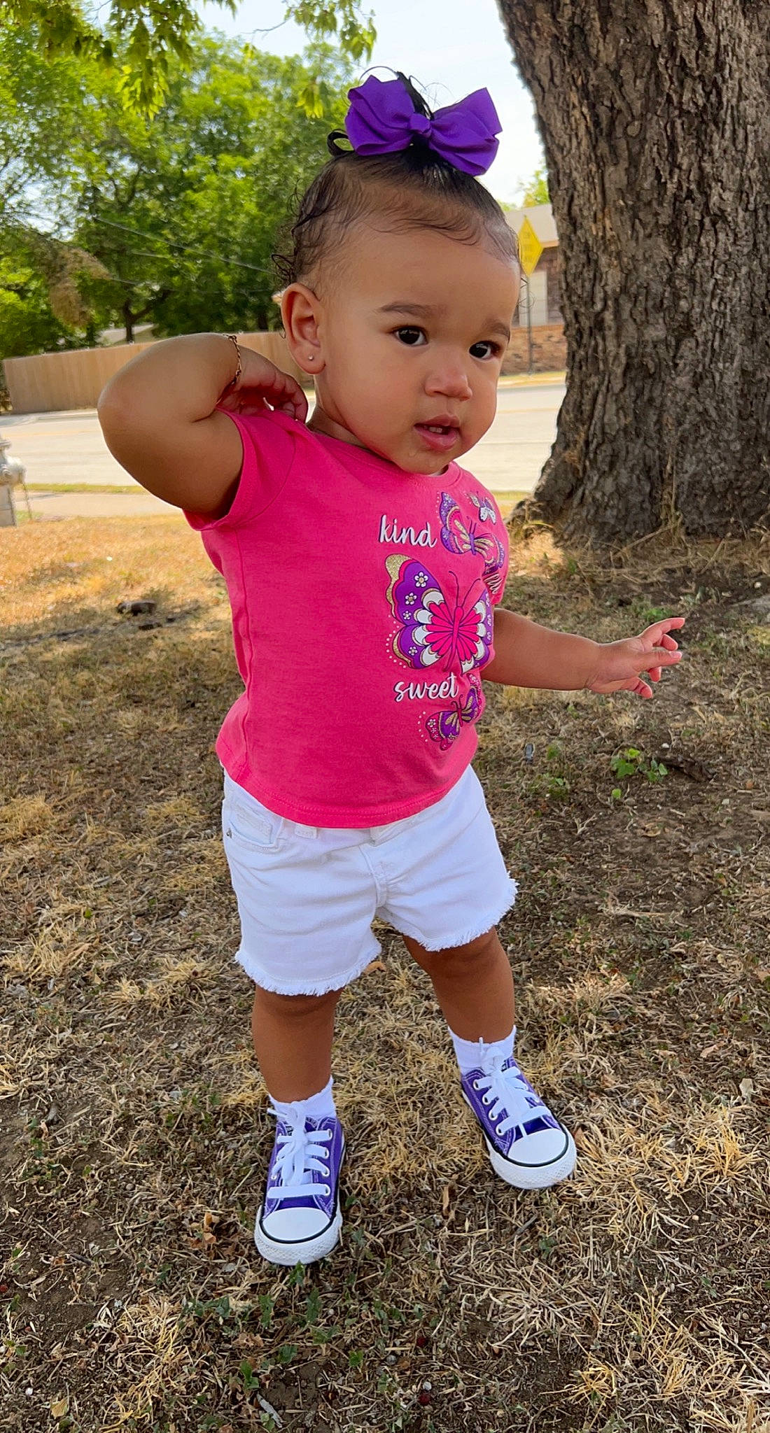 Libertei joined the competition — help win amazing prizes! baby_toddler_clothing, eye, face, goggles, grass, happy, people_in_nature, person, pink, plant, shorts, shoulder, sleeve, smile, standing, sunglasses, thigh, toddler, tree, vision_care
