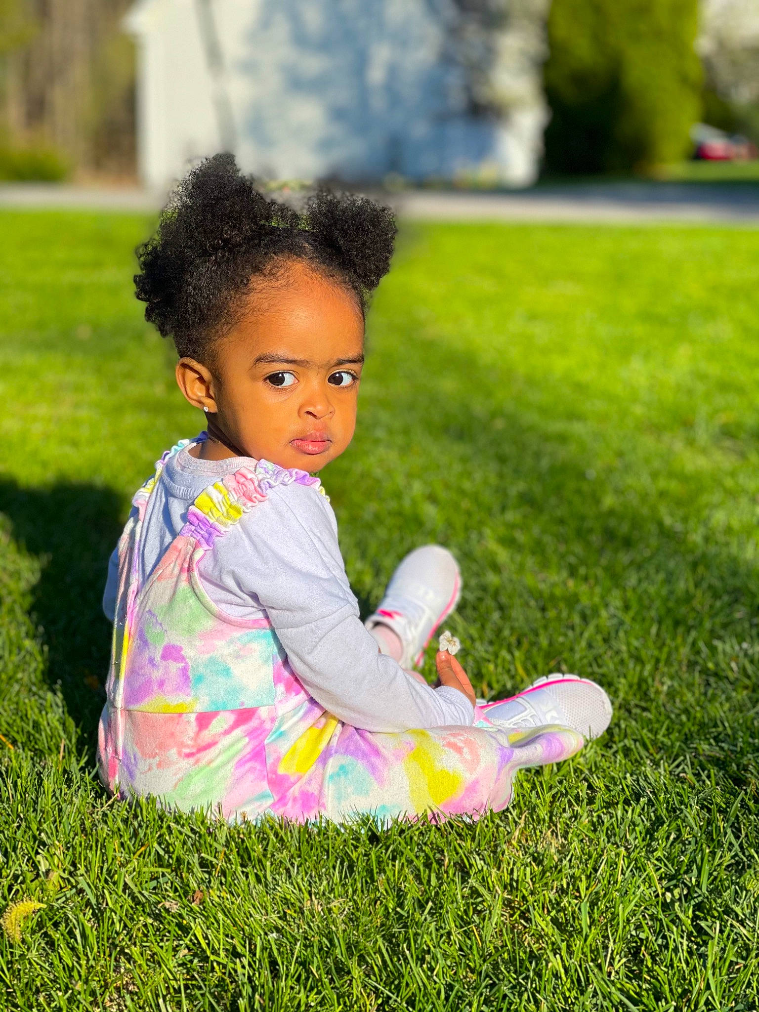 Madeleine joined the competition — help win amazing prizes! baby, baby_toddler_clothing, grass, grass_family, grassland, happy, lawn, leaf, leisure, magenta, meadow, people_in_nature, person, plant, recreation, shoe, summer, sunlight, tints_and_shades, toddler