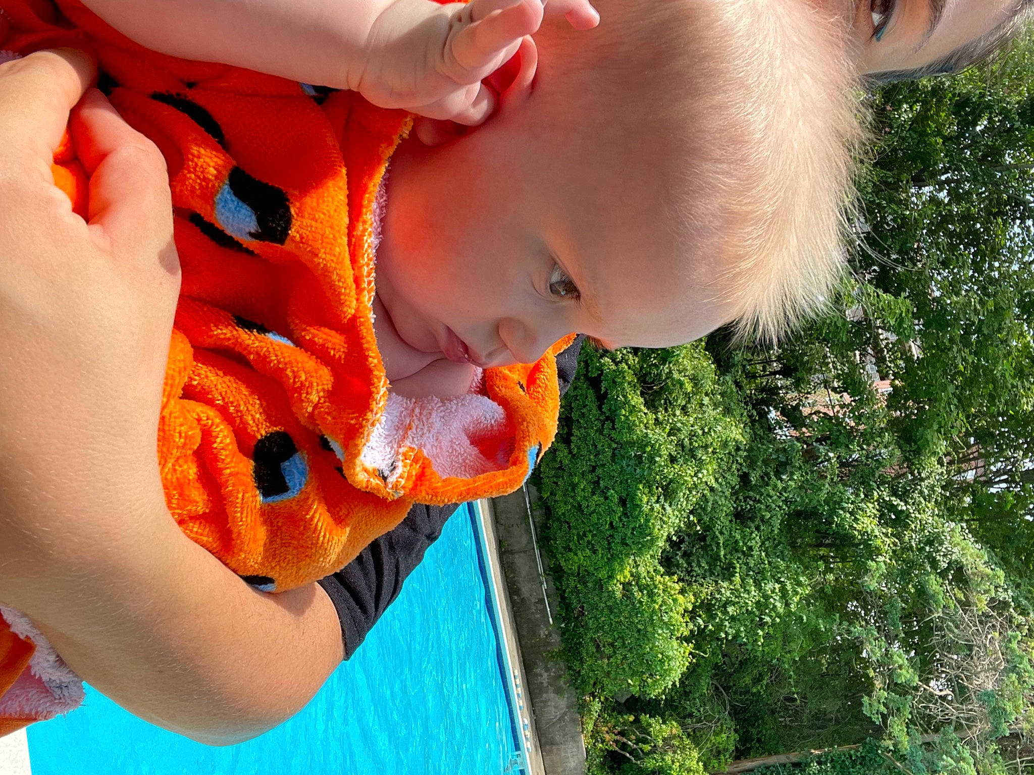 Leon joined the competition — help win amazing prizes! eyelash, finger, fun, grass, green, happy, lip, mouth, nose, orange, people_in_nature, person, photograph, pink, plant, red, skin, summer, toddler, water