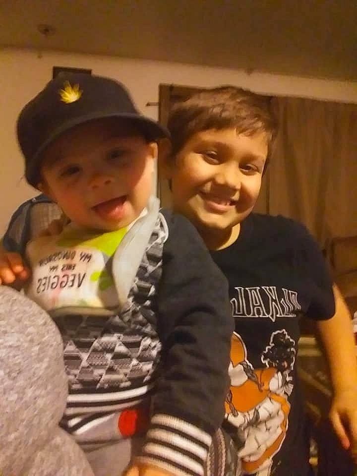 Jaden joined the competition — help win amazing prizes! child, cool, headwear, joy, person, smile, toddler