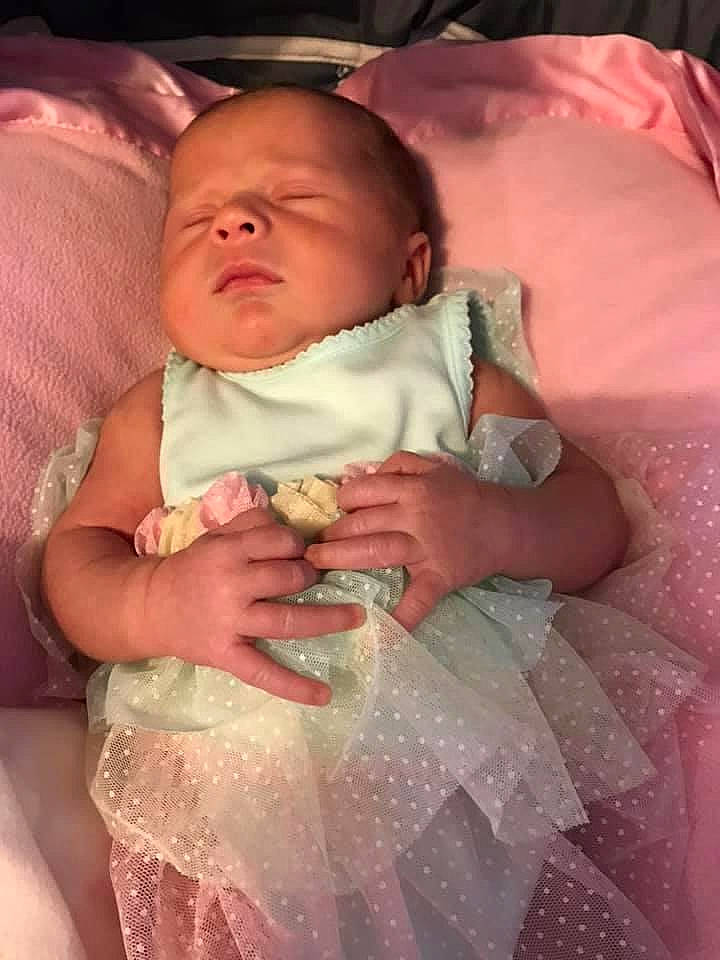 Macey joined the competition — help win amazing prizes! baby, baby_toddler_clothing, beauty, cheek, comfort, eye, finger, gesture, hand, human_body, iris, lip, mouth, nose, organ, person, pink, skin, textile, thumb