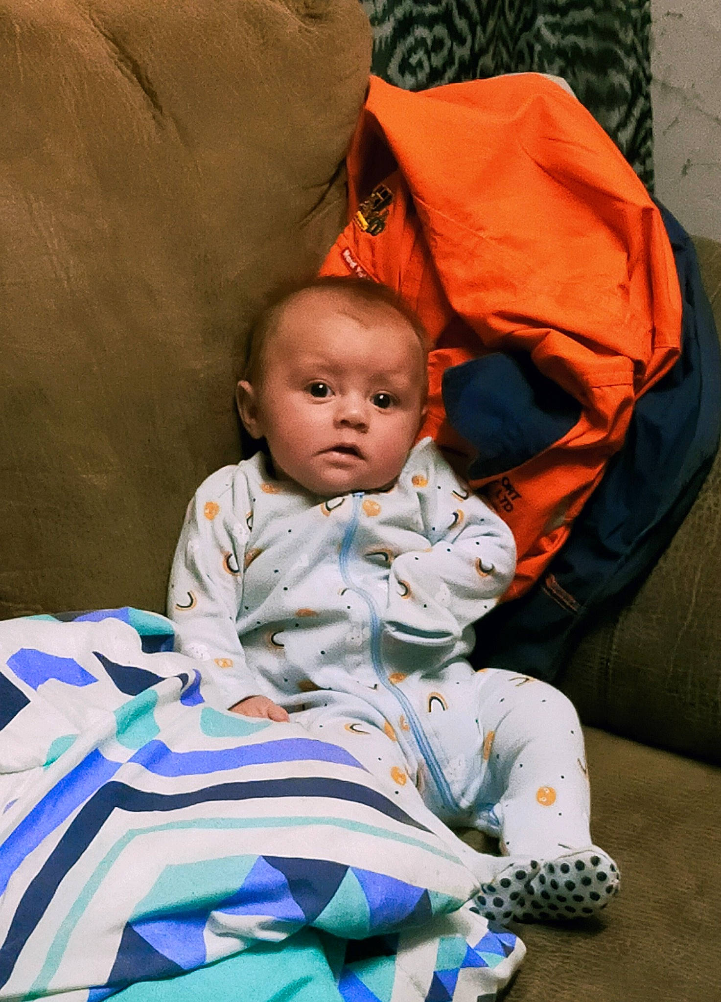 Denise is registered to the contest to win money with this photo: baby, child, comfort, person, sitting, toddler