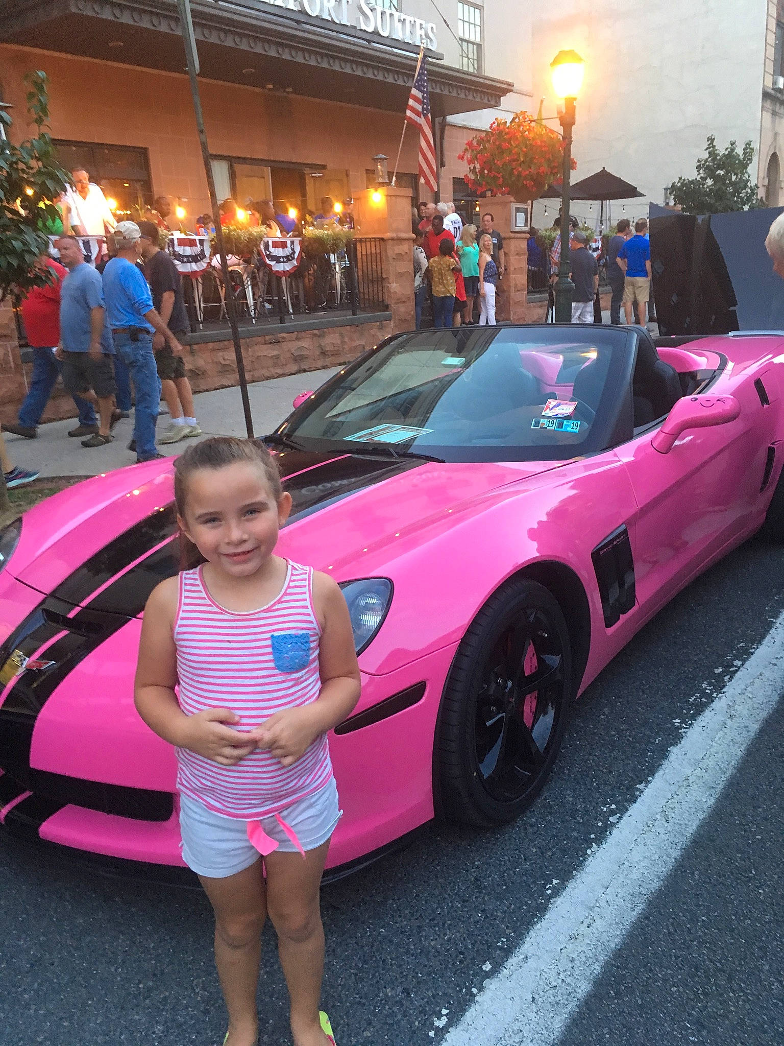 Serenity joined the competition — help win amazing prizes! auto_show, automotive_design, car, city_car, coupe, custom_car, hood, joy, land_vehicle, luxury_vehicle, pedestrian, performance_car, person, personal_luxury_car, photography, pink, sports_car, street, supercar, transport