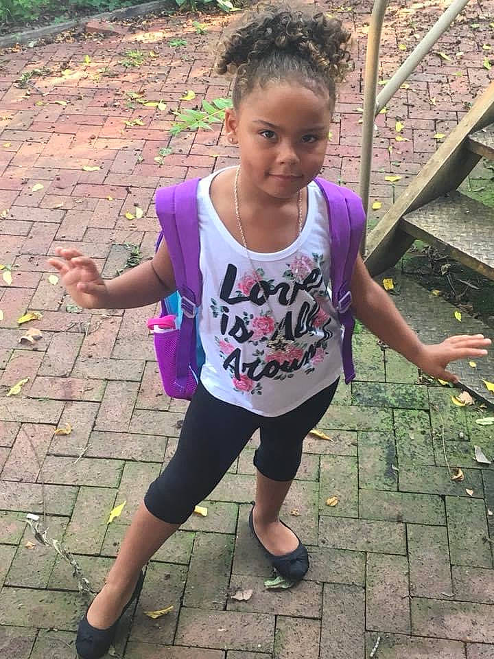 Chasity is registered to the contest to win money with this photo: adaptation, child, footwear, fun, hairstyle, joy, leg, leisure, person, plant, play, shoe, smile, snapshot, style, summer, t_shirt, tights, vacation