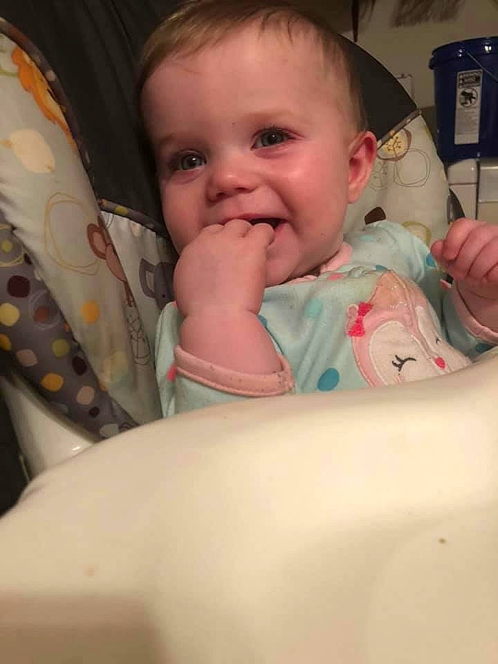 Emma Rae joined the competition — help win amazing prizes! baby, cheek, child, chin, ear, eye, face, finger, forehead, head, joy, lip, mouth, nose, person, skin, smile, toddler