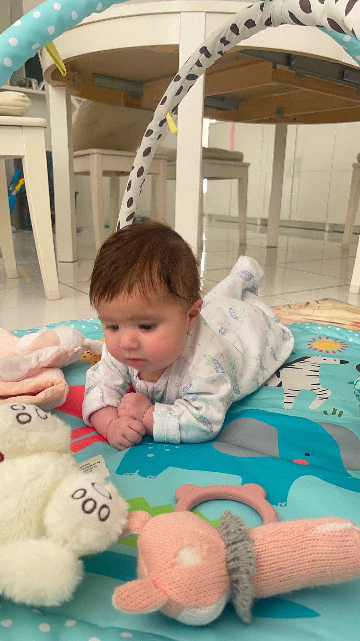 Tessa joined the competition — help win amazing prizes! baby, baby_playing_with_toys, baby_products, baby_toddler_clothing, baby_toys, child, comfort, flooring, fun, leisure, person, play, product, room, sitting, skin, stuffed_toy, textile, toddler, toy