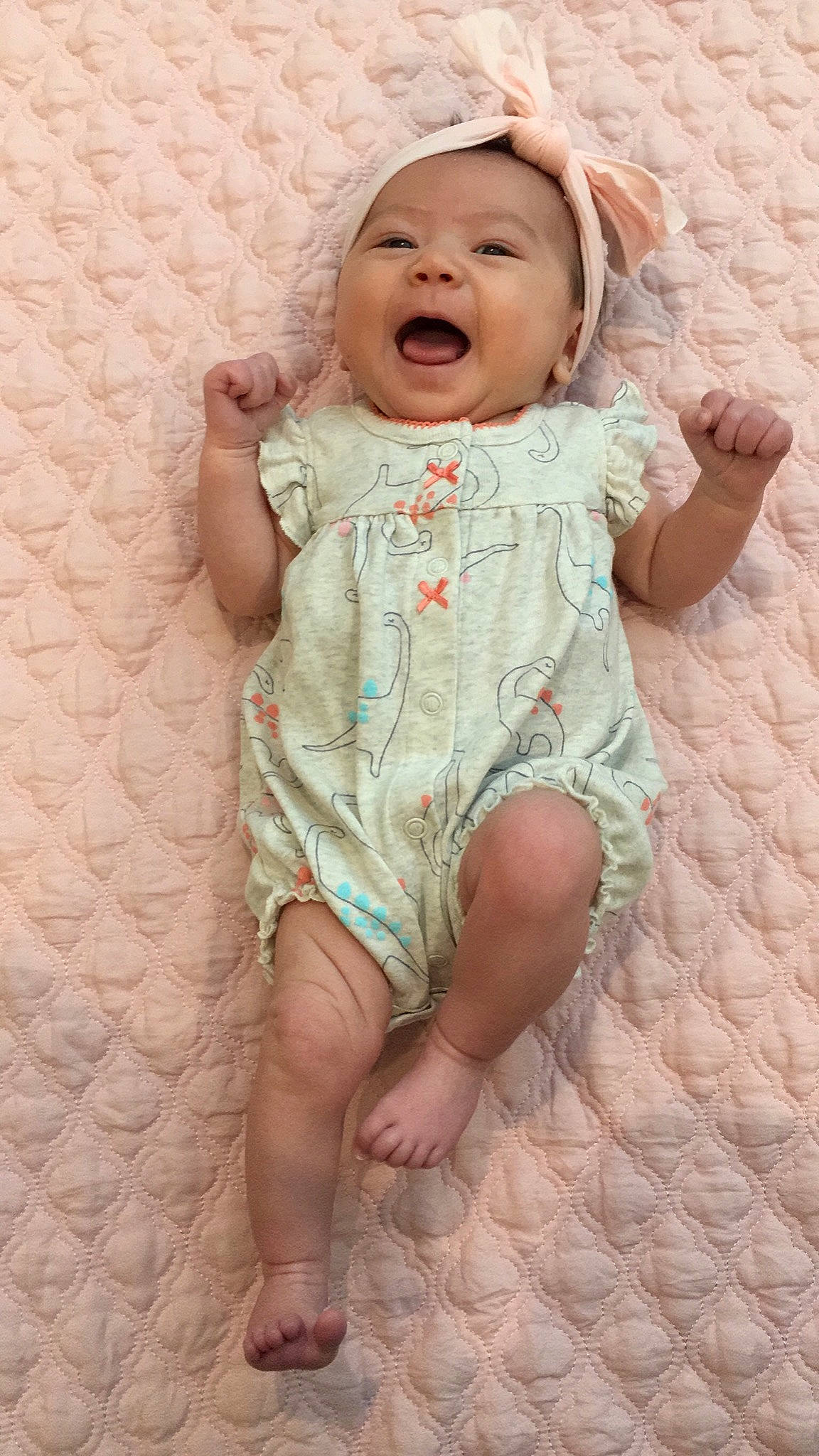 Mavis joined the competition — help win amazing prizes! baby, baby_laughing, baby_toddler_clothing, cheek, child, facial_expression, mouth, person, skin, smile, toddler