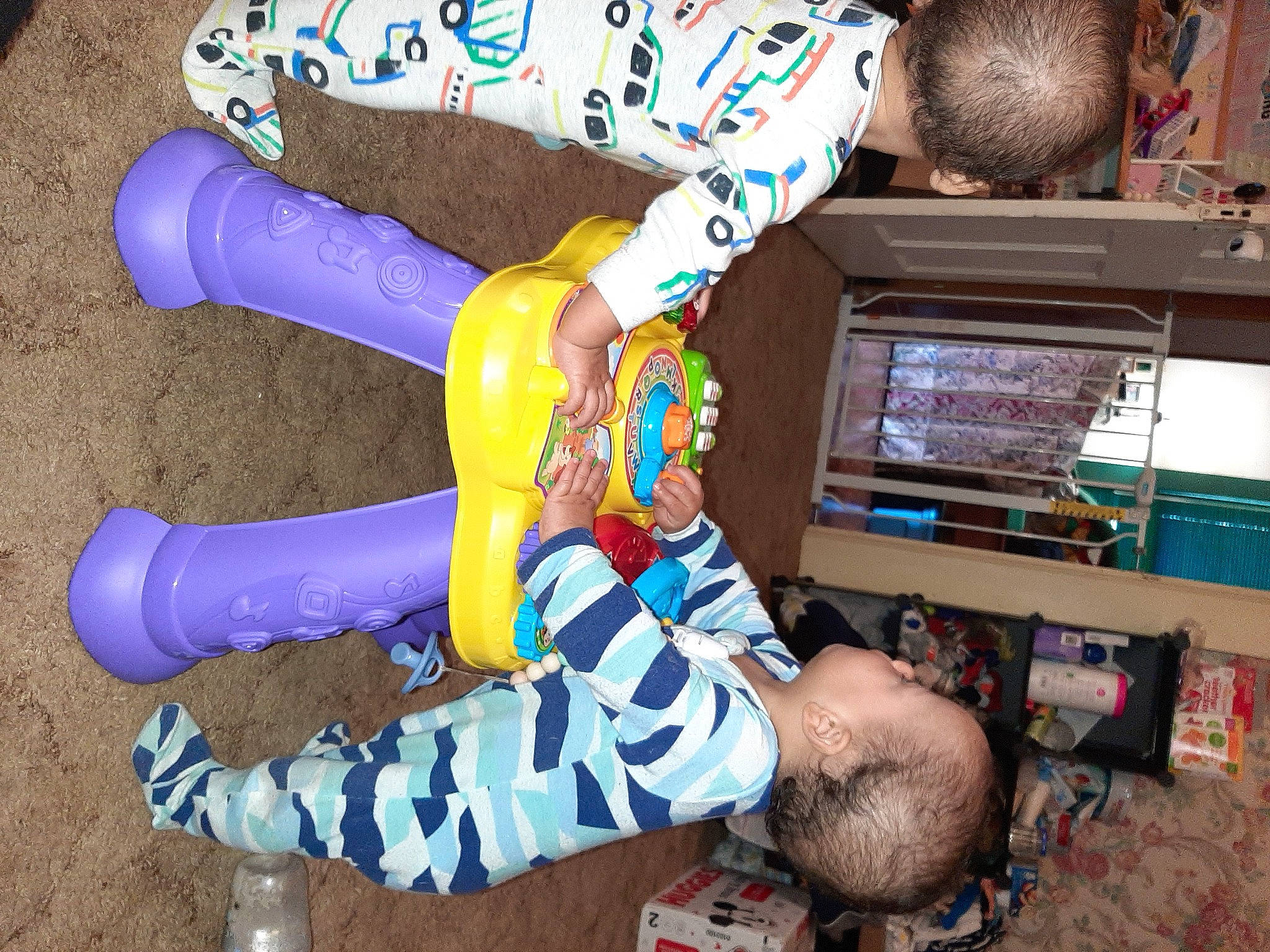 Atticus Matias joined the competition — help win amazing prizes! blue, child, electric_blue, fun, games, green, human_leg, leg, leisure, machine, person, personal_protective_equipment, play, recreation, space, t_shirt, television, thigh, toddler, tree