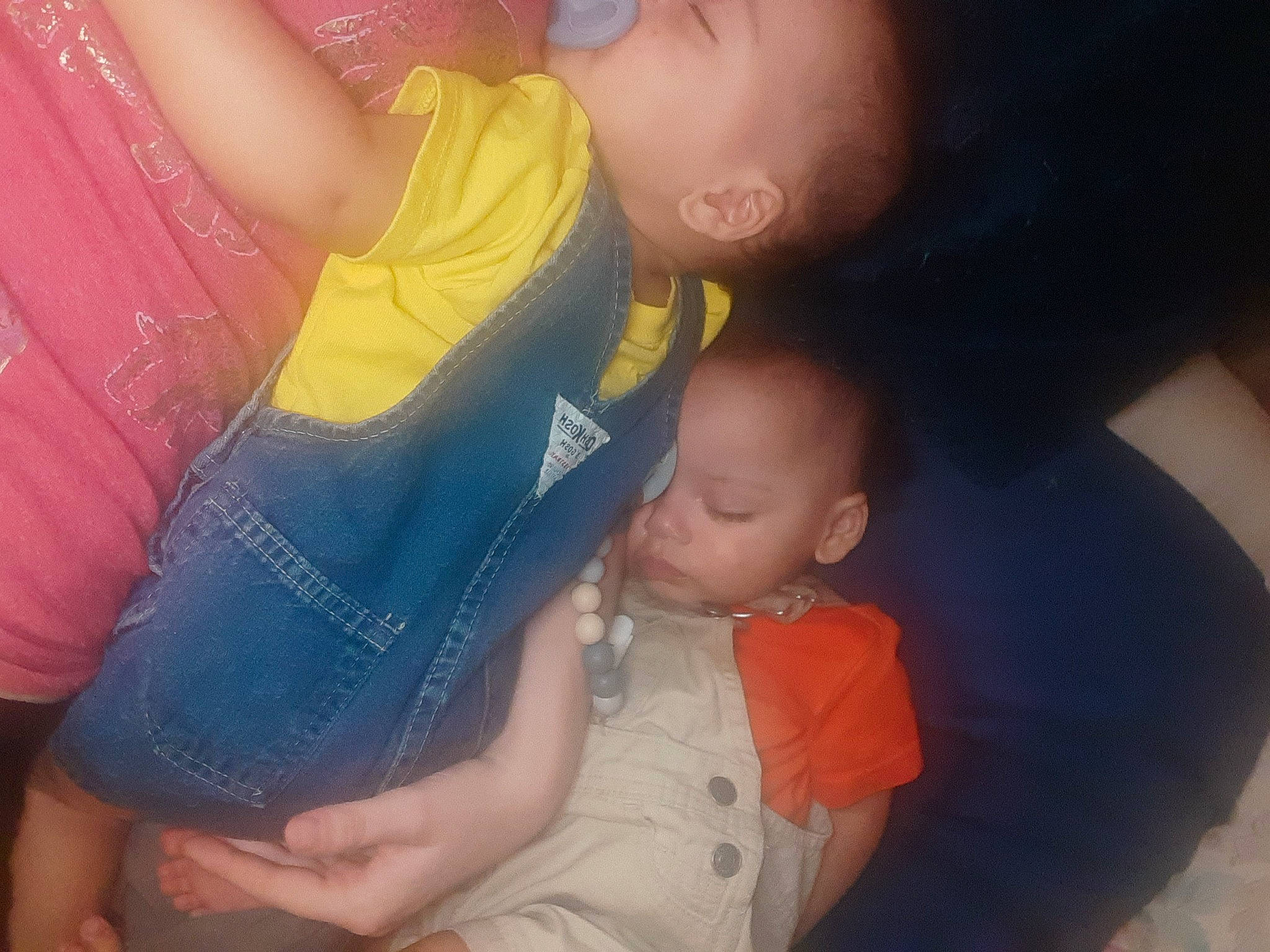 Atticus Matias joined the competition — help win amazing prizes! arm, baby, baby_toddler_clothing, cheek, comfort, finger, gesture, hand, happy, human_body, interaction, iris, leg, mouth, nose, orange, organ, person, skin, textile