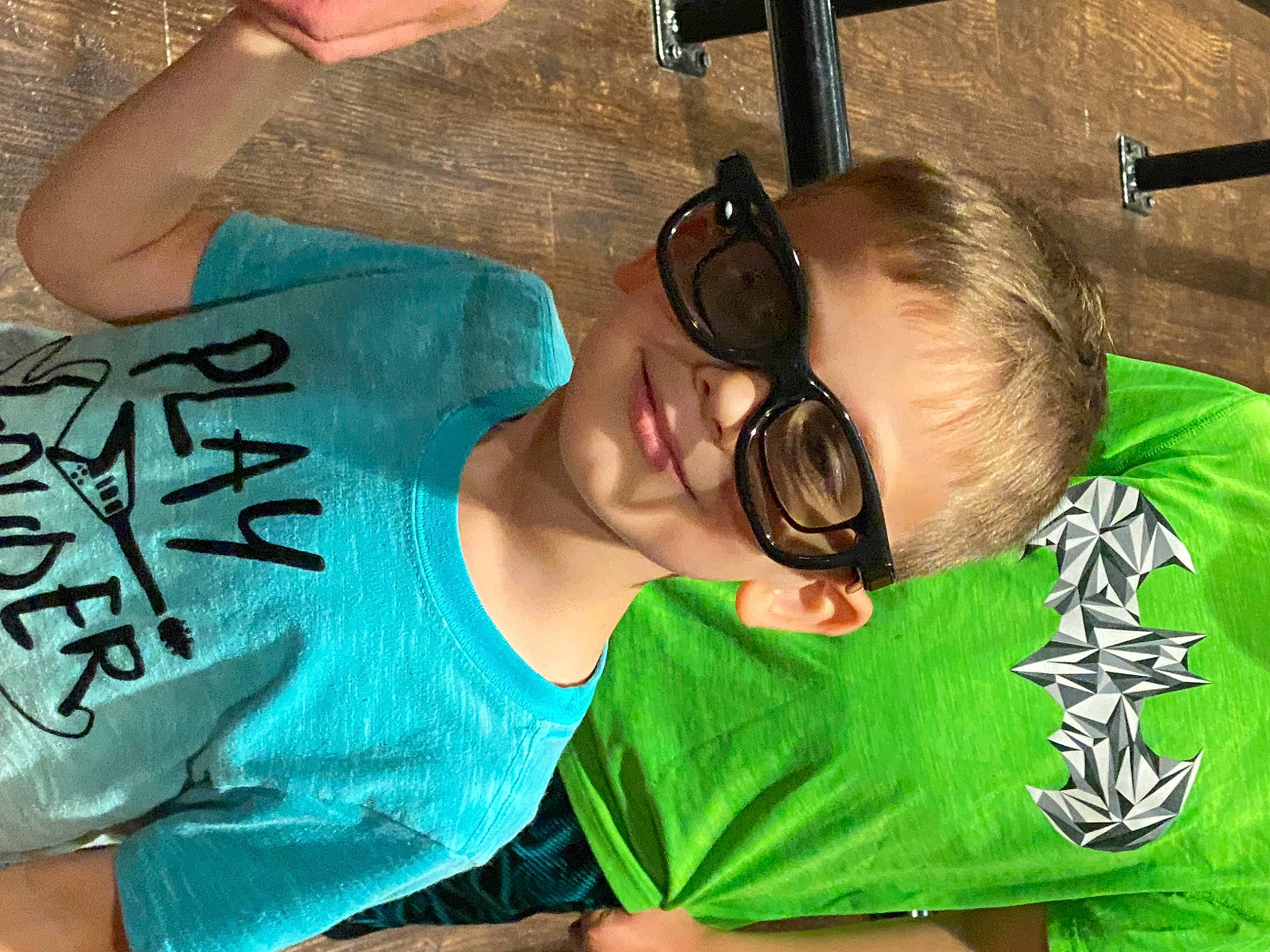 Noah joined the competition — help win amazing prizes! black_hair, cool, elbow, eyewear, facial_expression, finger, fun, gesture, green, hairstyle, happy, human, joint, joy, leisure, mouth, muscle, neck, person, shoulder